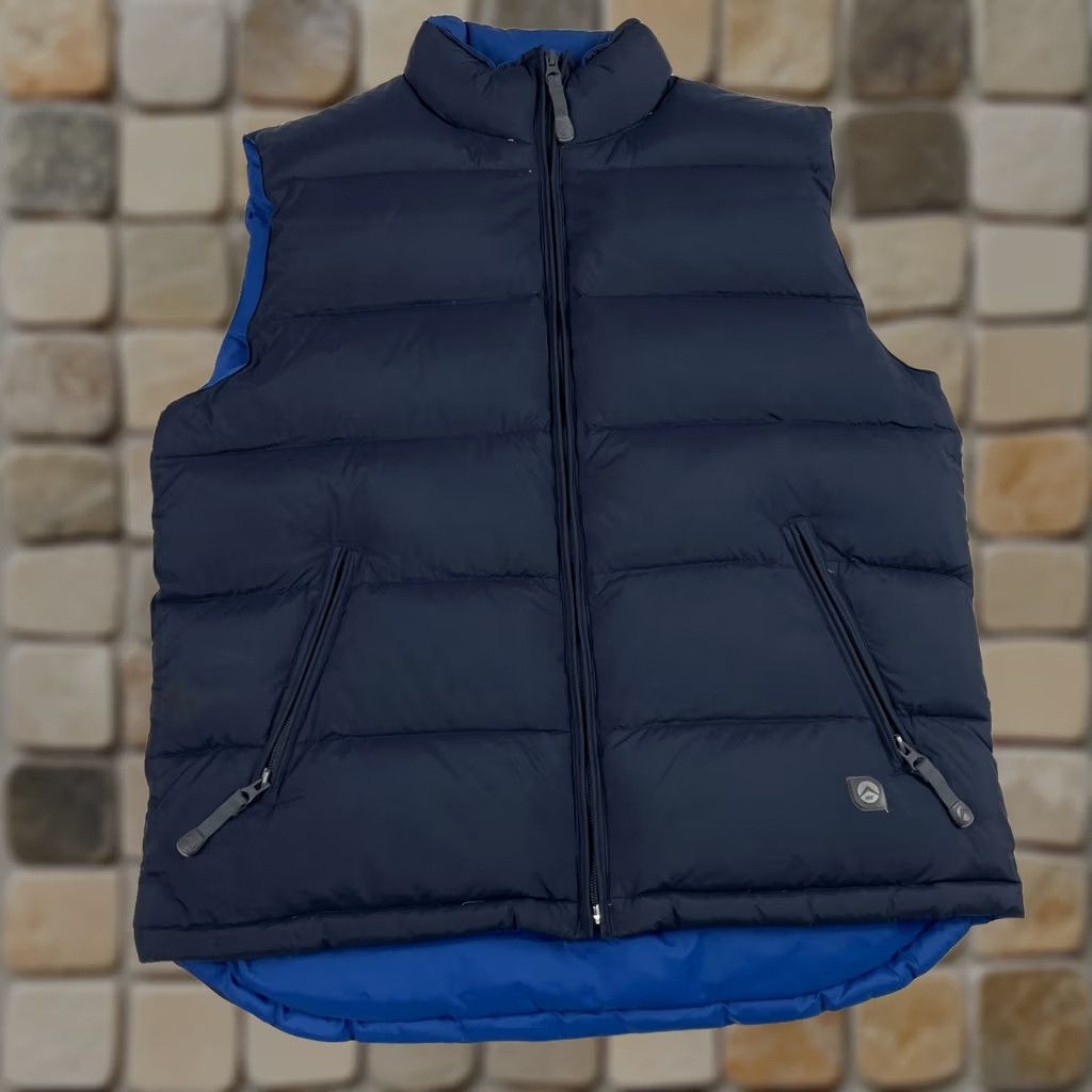 American Eagle Outfitters VINTAGE American Eagle Vest Mens Small Blue Base Camp Down Puffer Full Zip Hiking Skiing Size US S / EU 44-46 / 1 - 1 Thumbnail