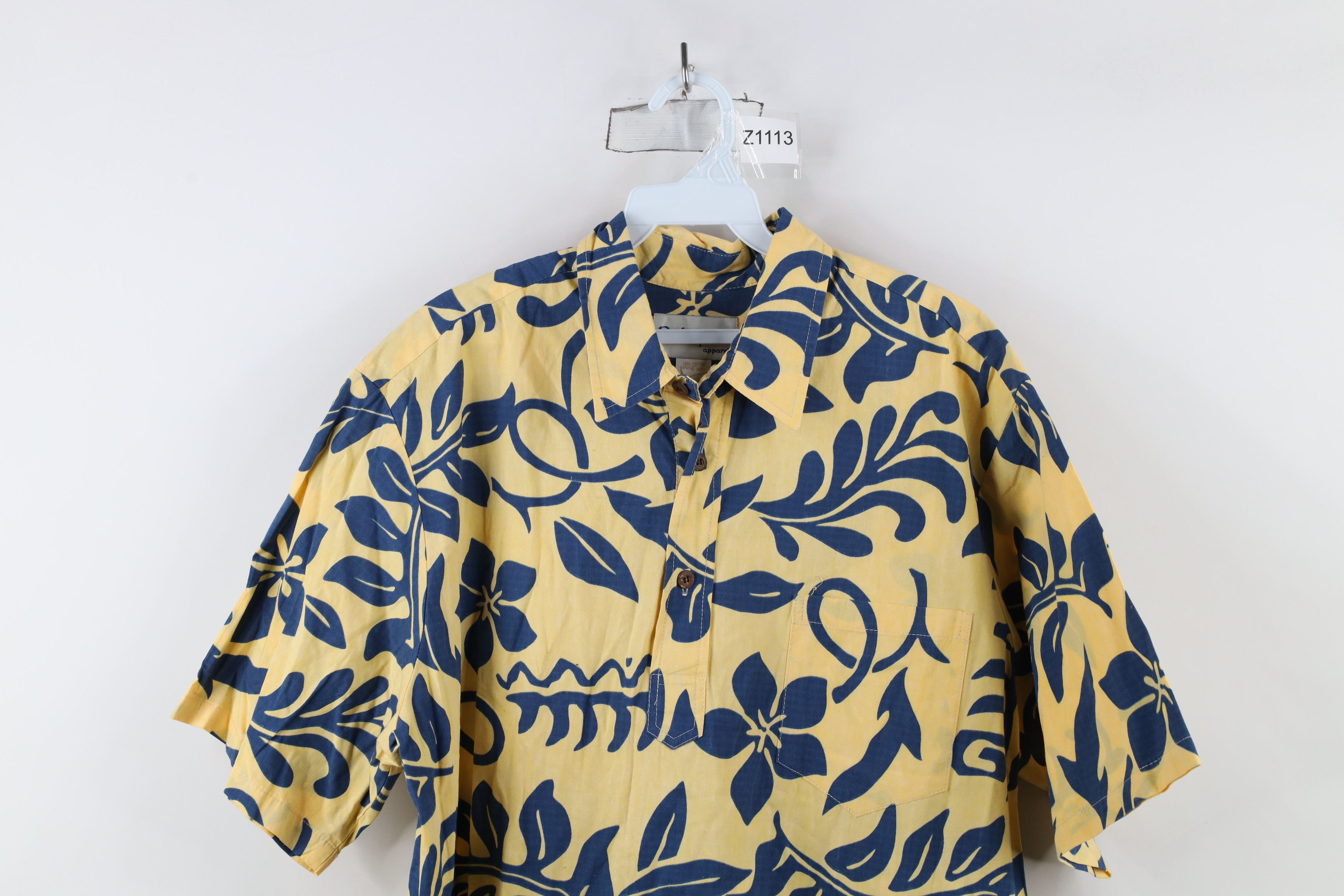 Vintage Vintage 90s Streetwear Pullover Button Down Polo USA Size US XL / EU 56 / 4 - 2 Thumbnail