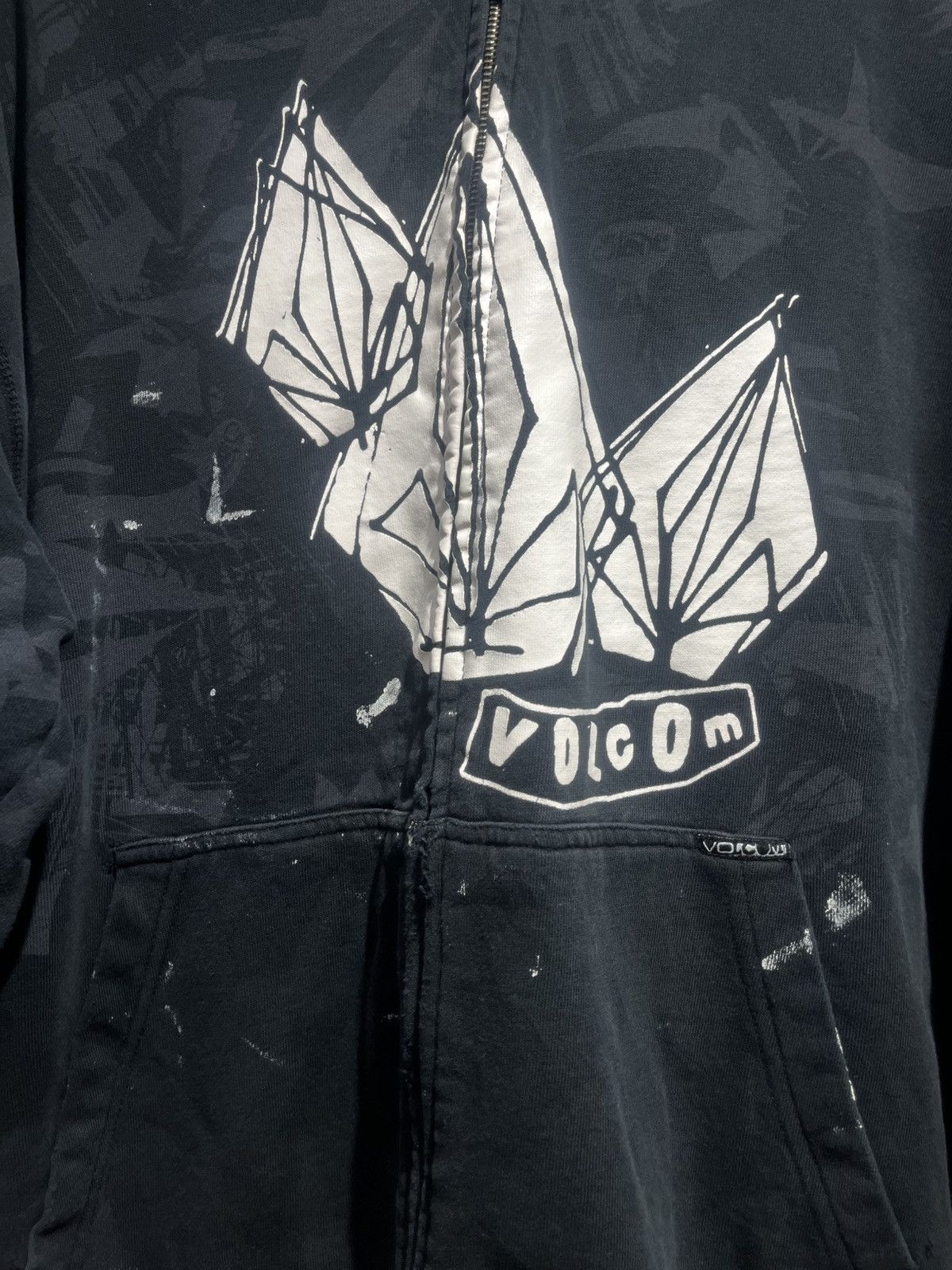 Volcom Vintage Y2k Volcom Skate hoodie Size US XL / EU 56 / 4 - 7 Thumbnail