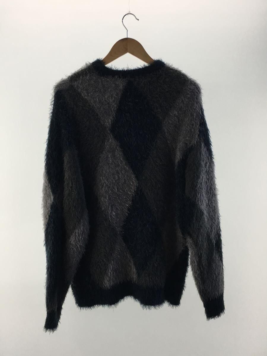 Number (N)ine 🐎 Fuzzy Checkered Sweater Size US L / EU 52-54 / 3 - 2 Thumbnail
