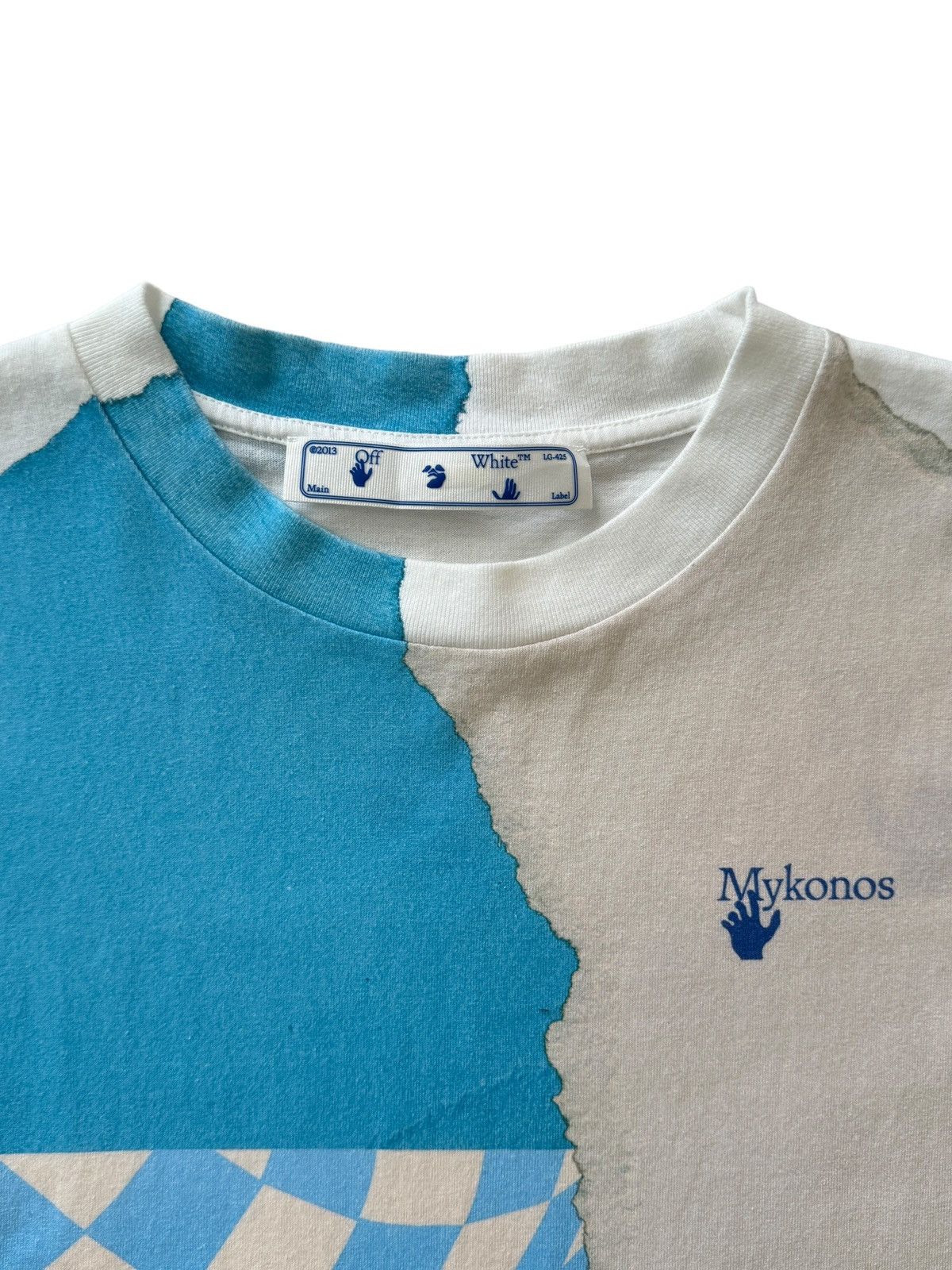 Off-White Off-White Mykonos Exclusive Virgil Tee Size US M / EU 48-50 / 2 - 5 Thumbnail