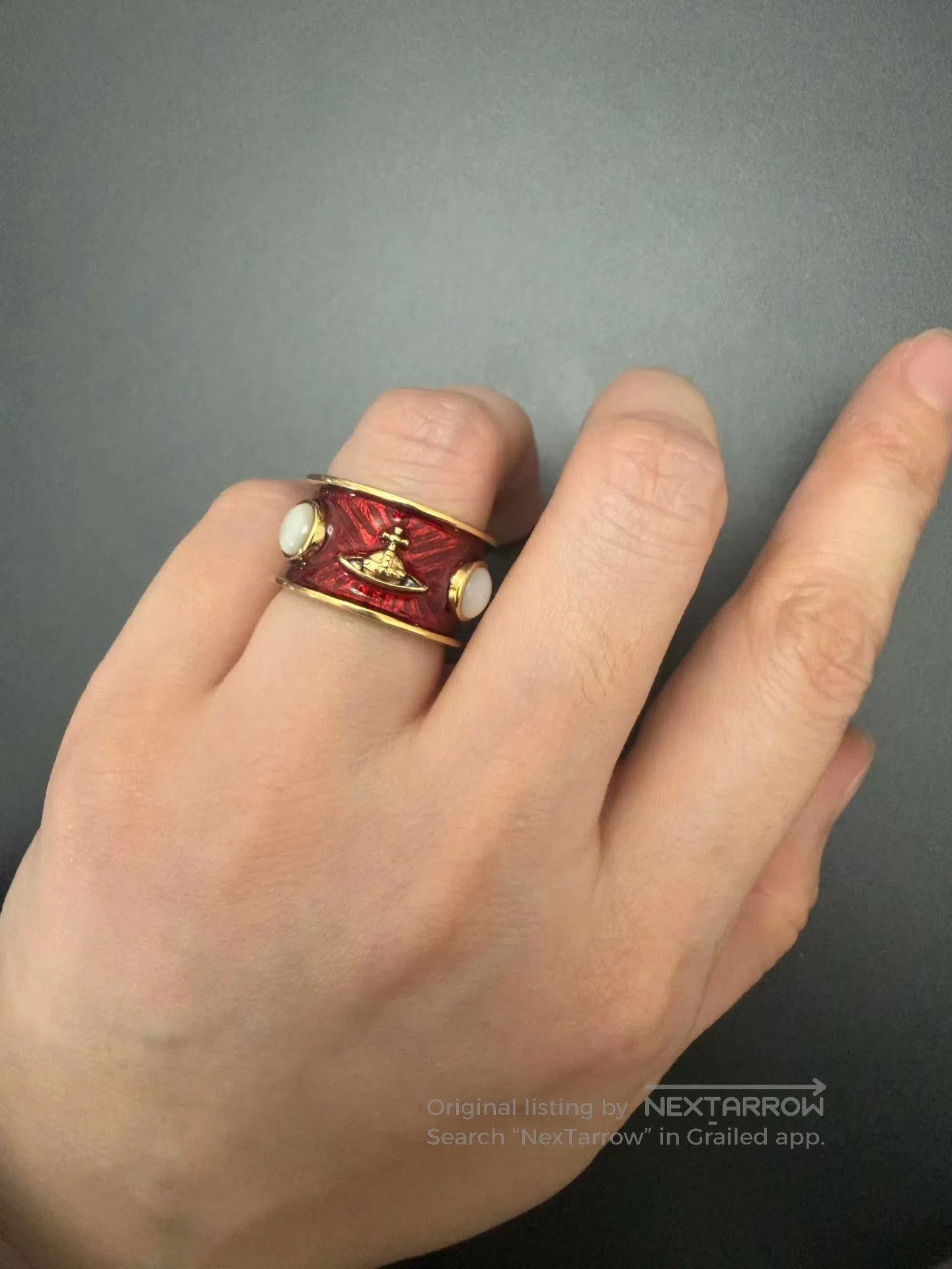 Vivienne Westwood Vivienne Westwood Saturn Ring XS. Size ONE SIZE - 1 Thumbnail