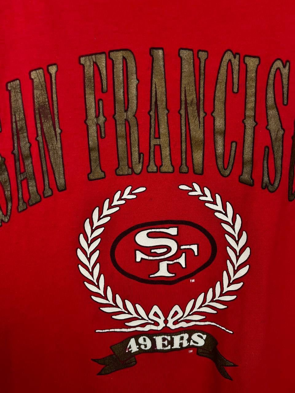 Vintage San Francisco 49ERS 90s via the t-shirts size XXL Size US XXL / EU 58 / 5 - 4 Thumbnail