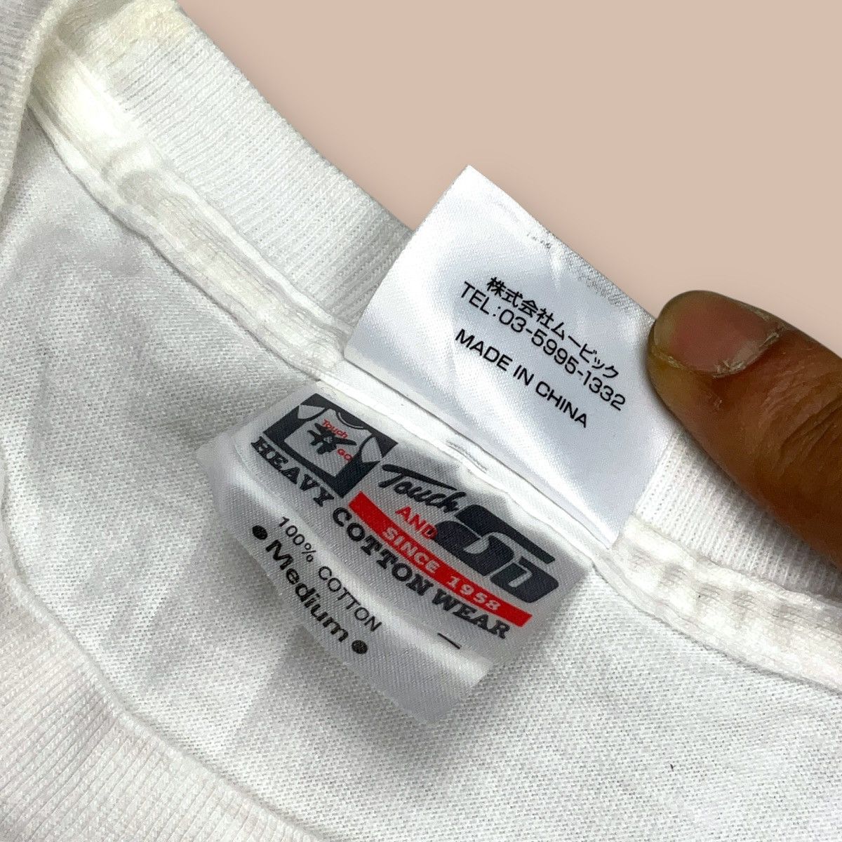 Anime A Japanese Manga Series : SHAMAN KING White Tee Size US M / EU 48-50 / 2 - 6 Thumbnail