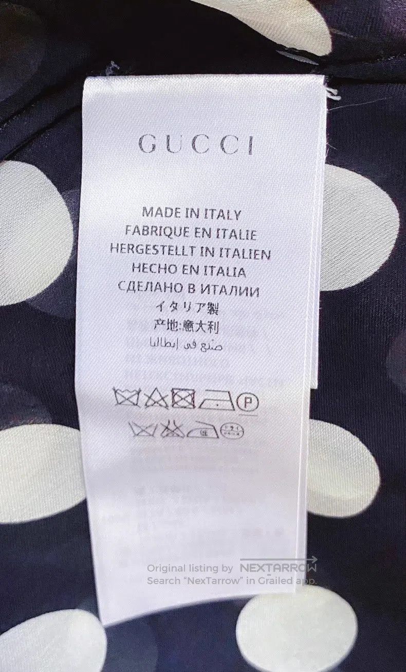 Gucci Gucci Dot chiffon shirt Size XS / US 0-2 / IT 36-38 - 6 Thumbnail