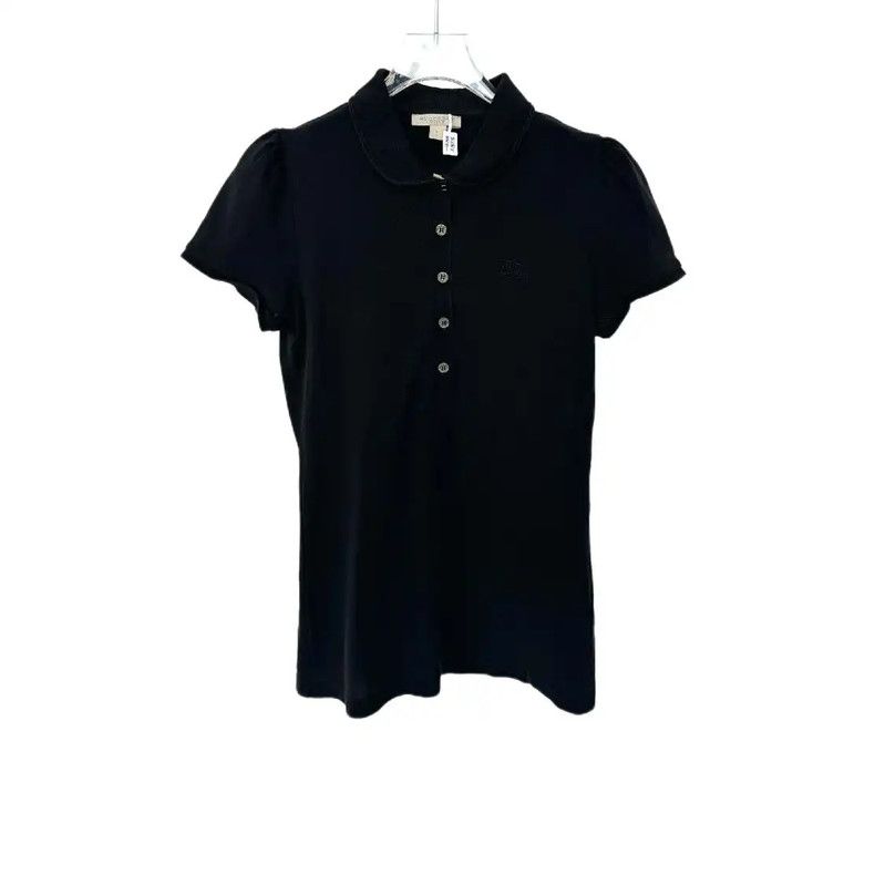 Burberry Burberry Black Cotton Women's T-Shirt Size S / US 4 / IT 40 - 1 Thumbnail