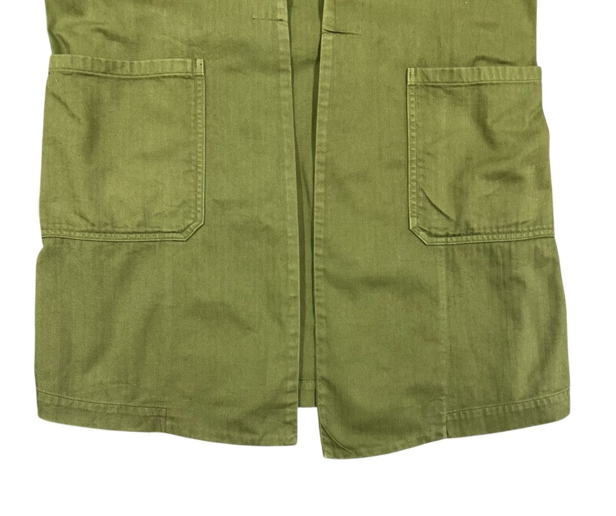 Toyo Enterprises Vtg🔥Domingo Hbt Kimono Cardigan Olive Green Military Style Size US M / EU 48-50 / 2 - 5 Thumbnail