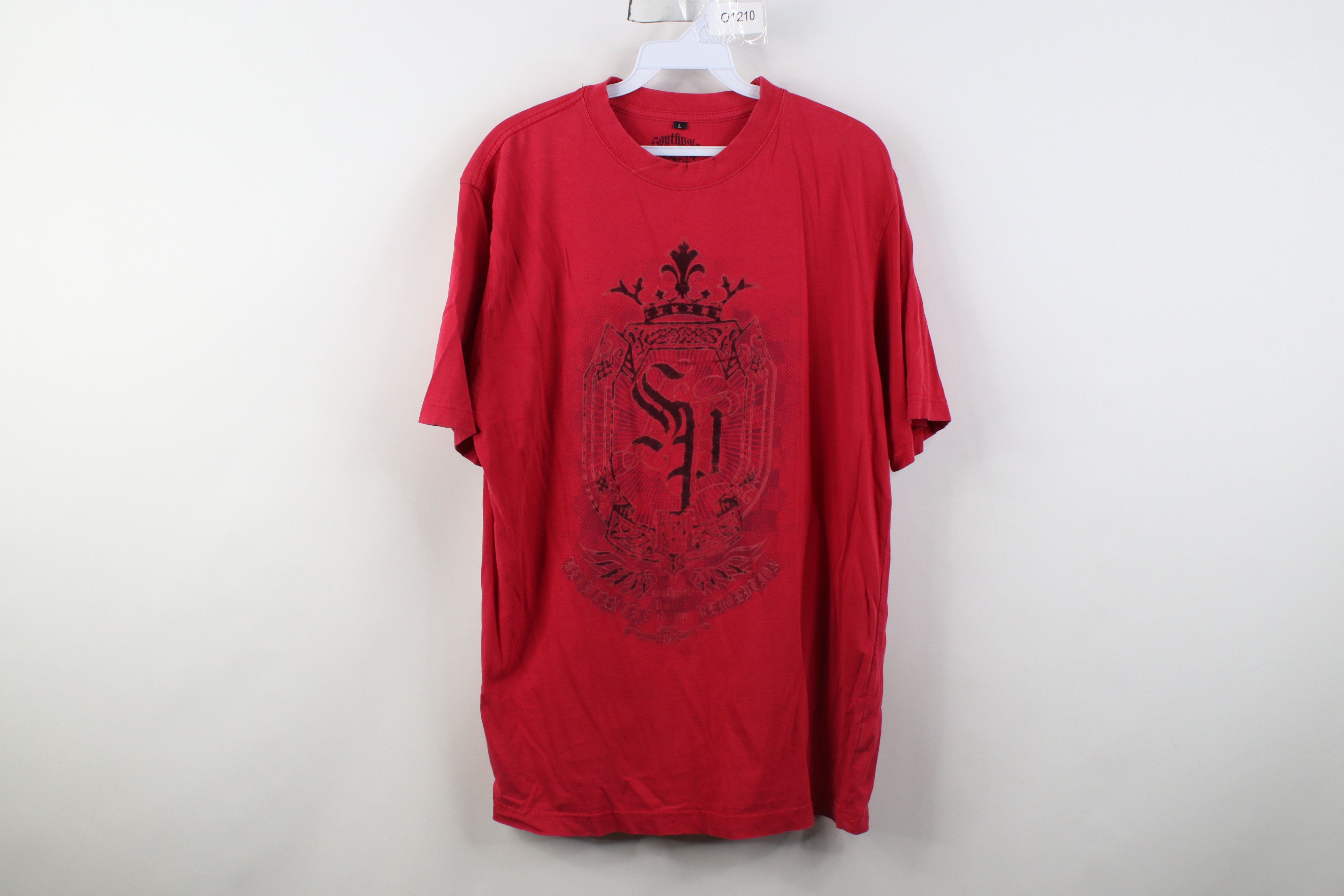 Southpole Vintage Y2K Southpole Crest UFC MMA Fighting T-Shirt Red Size US L / EU 52-54 / 3 - 1 Thumbnail