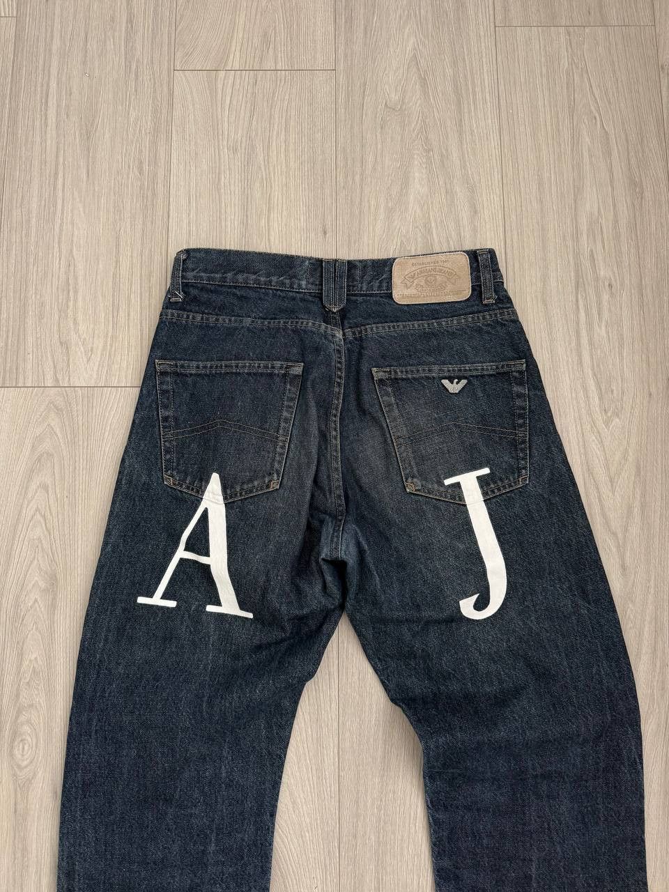 Armani Armani Jeans Big Logo Denim Jeans Size US 30 / EU 46 - 2 Thumbnail