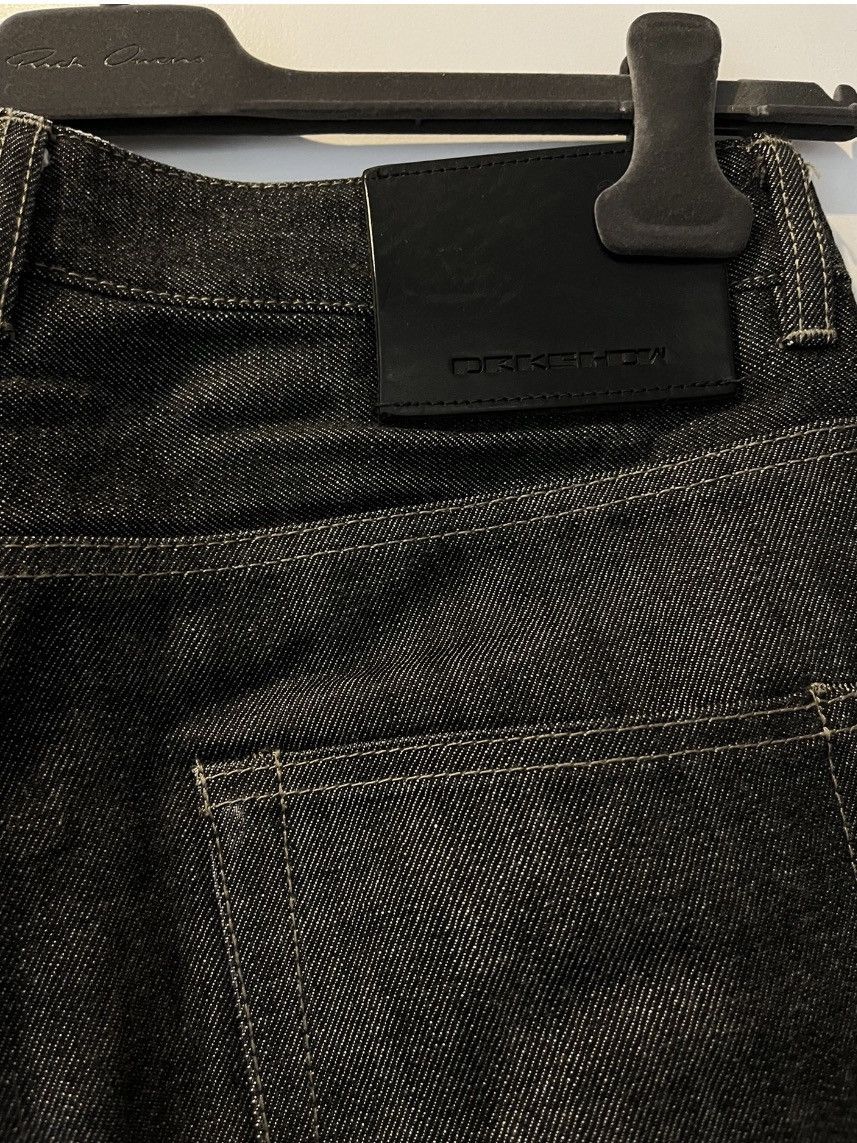 Rick Owens Collapse cut runway selvedge jeans Size US 29 - 7 Thumbnail