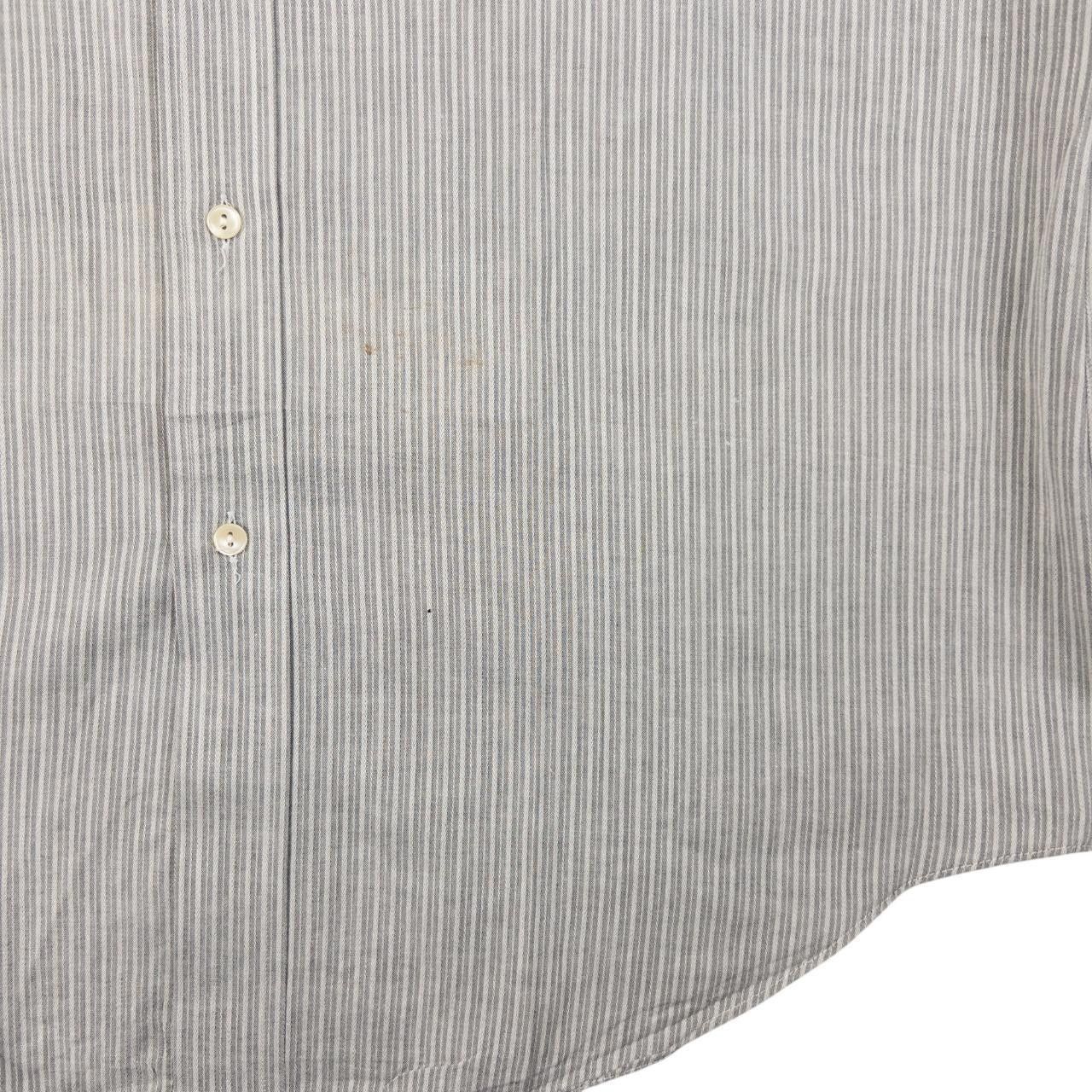 Issey Miyake Vintage Issey Miyake Striped Long Sleeve Button Shirt Size L Size US L / EU 52-54 / 3 - 5 Thumbnail