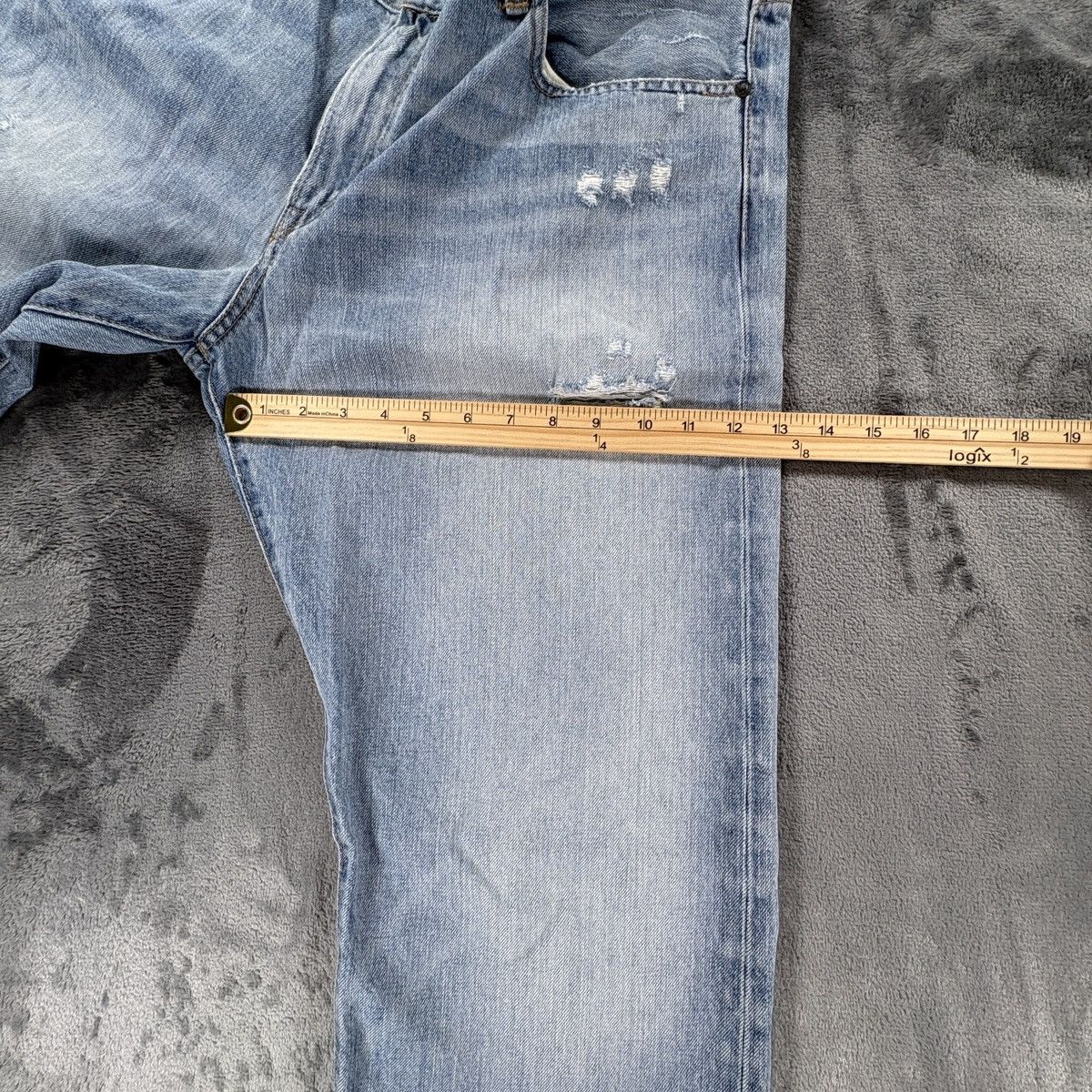 Polo Ralph Lauren Vintage Polo Ralph Lauren 867 Denim Jeans Distressed 36x35 V Size US 36 / EU 52 - 7 Thumbnail