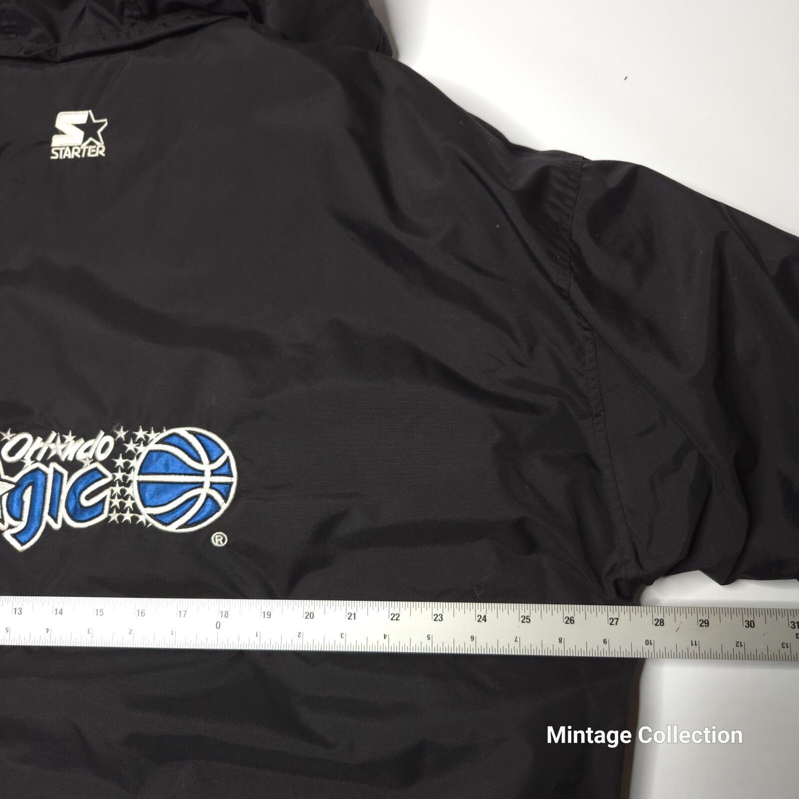Starter VINTAGE STARTER NBA ORLANDO MAGIC HOODED INSULATED JACKET L Size US L / EU 52-54 / 3 - 14 Thumbnail