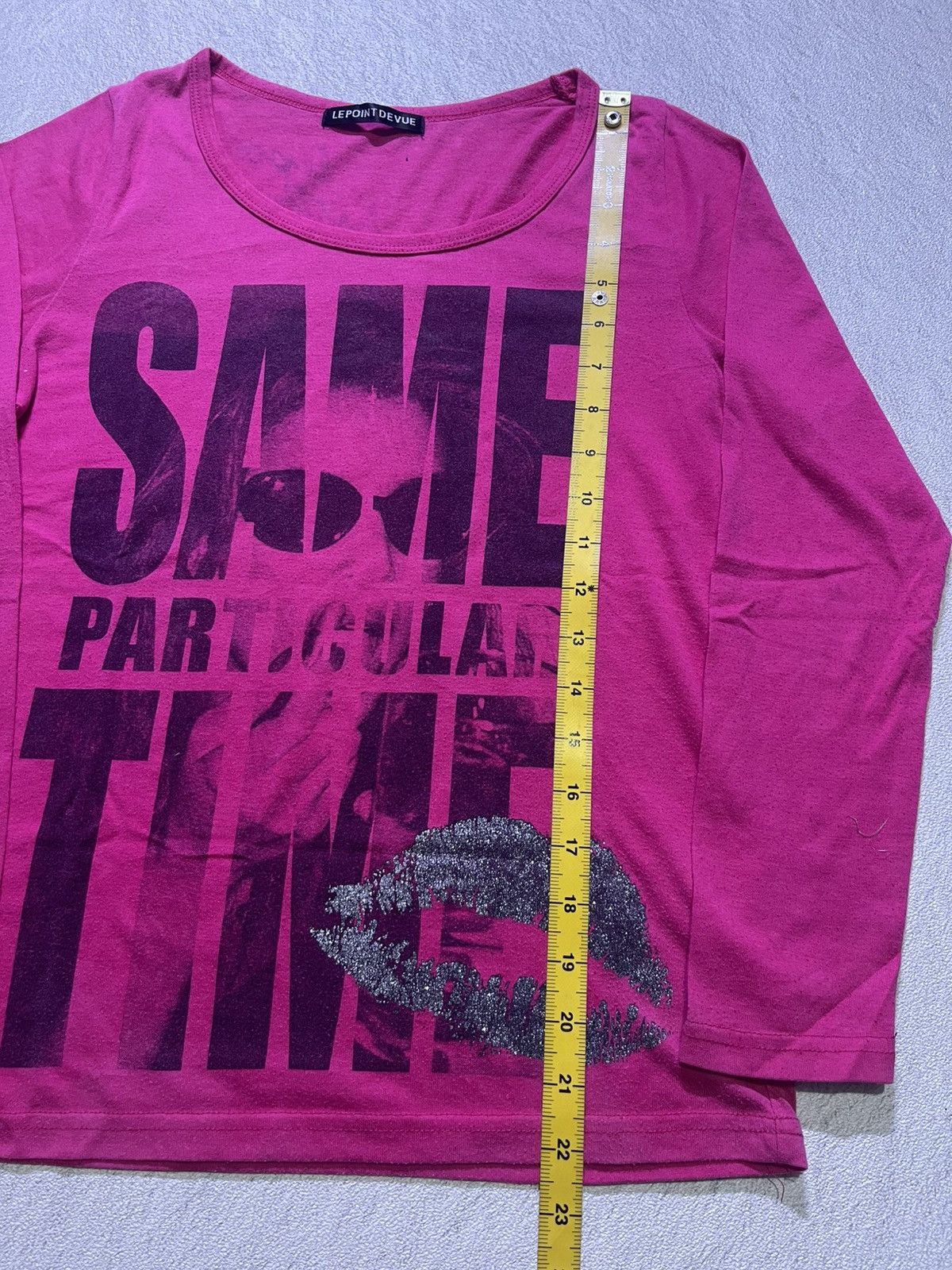 Hysteric Glamour Y2K LEPOINT DEVUE long sleeve tshirt Size US S / EU 44-46 / 1 - 8 Thumbnail