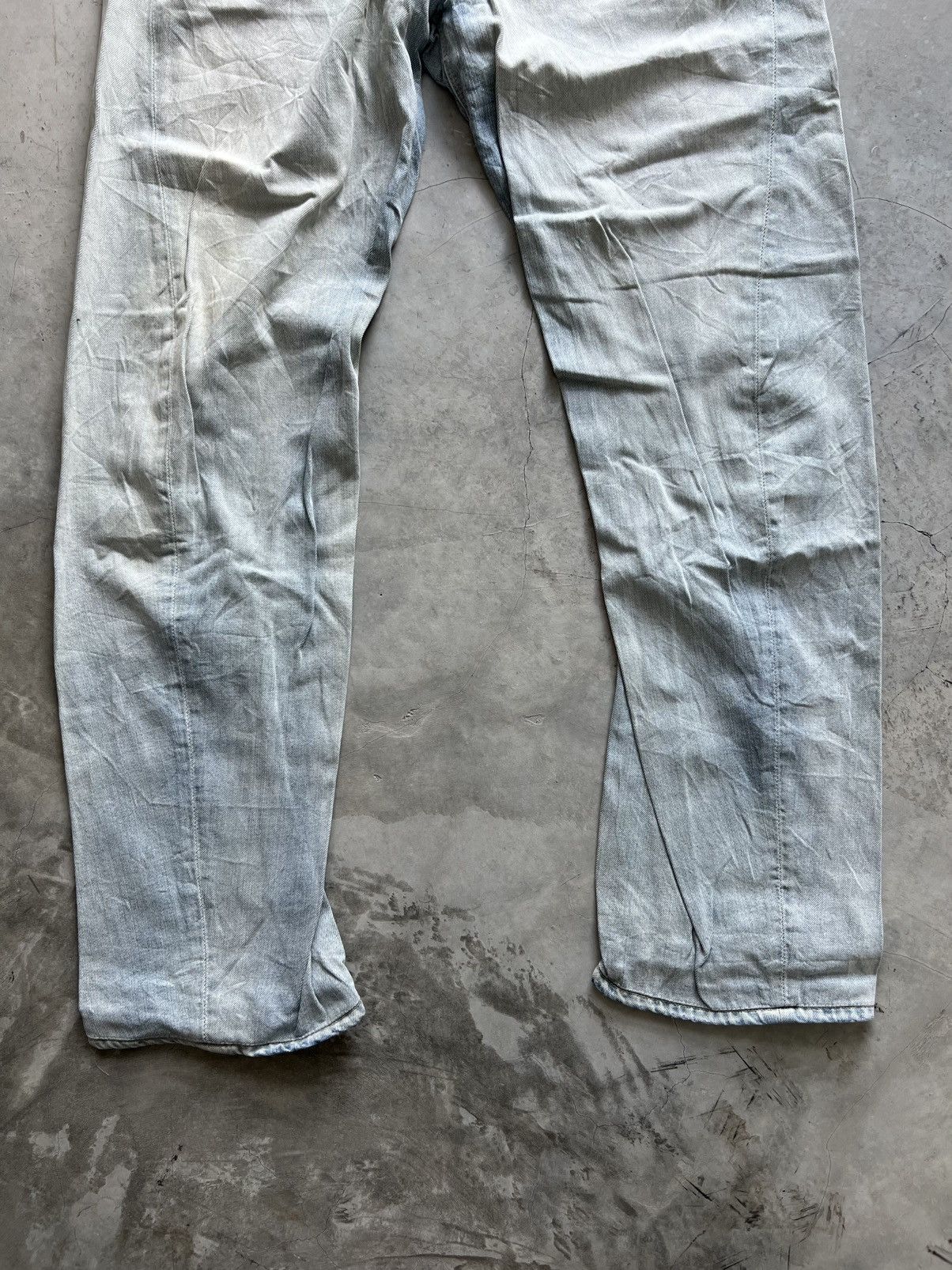 Levi's Levis Engineered Jeans Buckle Back Tag W33 Actual 34x32.5 Size US 33 - 4 Thumbnail