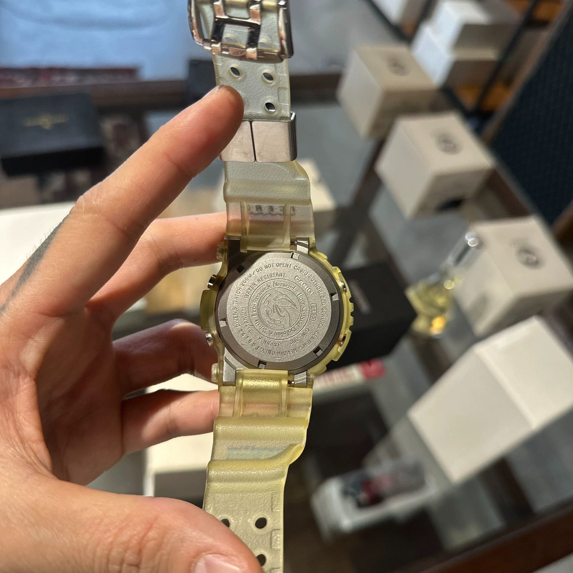 Casio Casio gw-225a 25th 4G Transparent Frogman Mint Size ONE SIZE - 7 Thumbnail