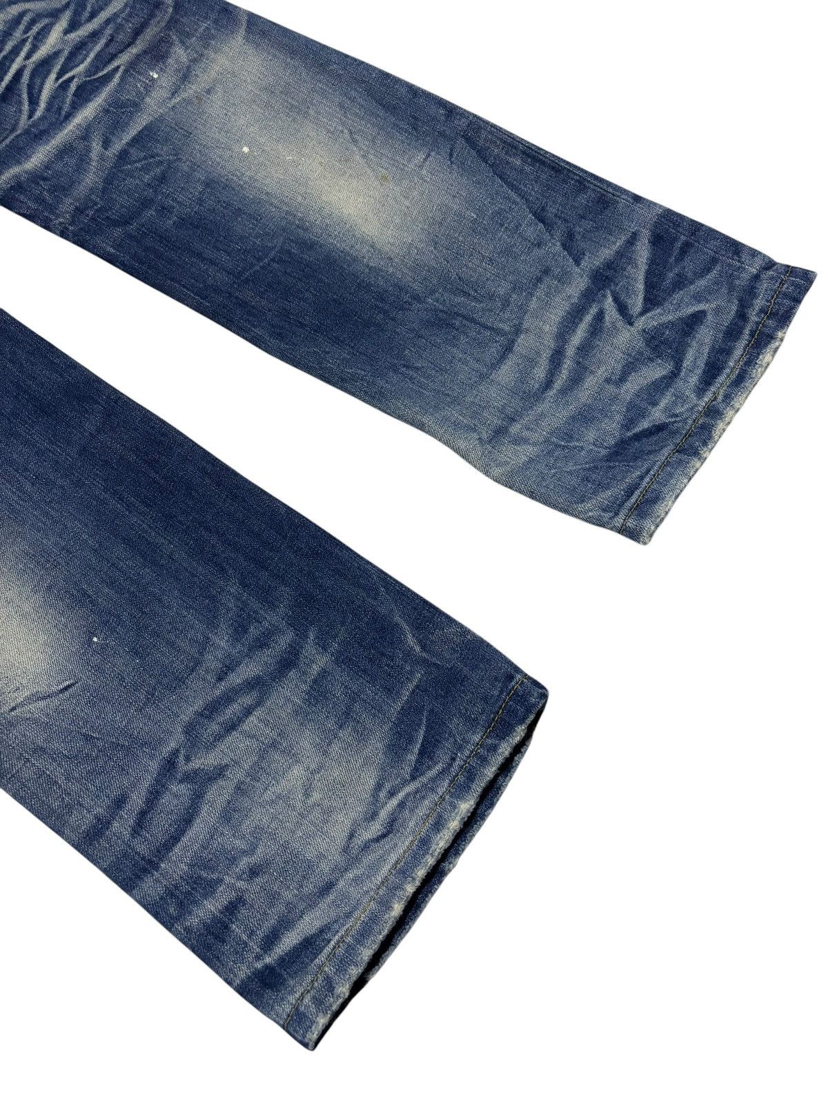 14th Addiction × Japanese Brand Vintage A.V.H Costume Black Label Distressed Jeans Size US 31 - 9 Thumbnail