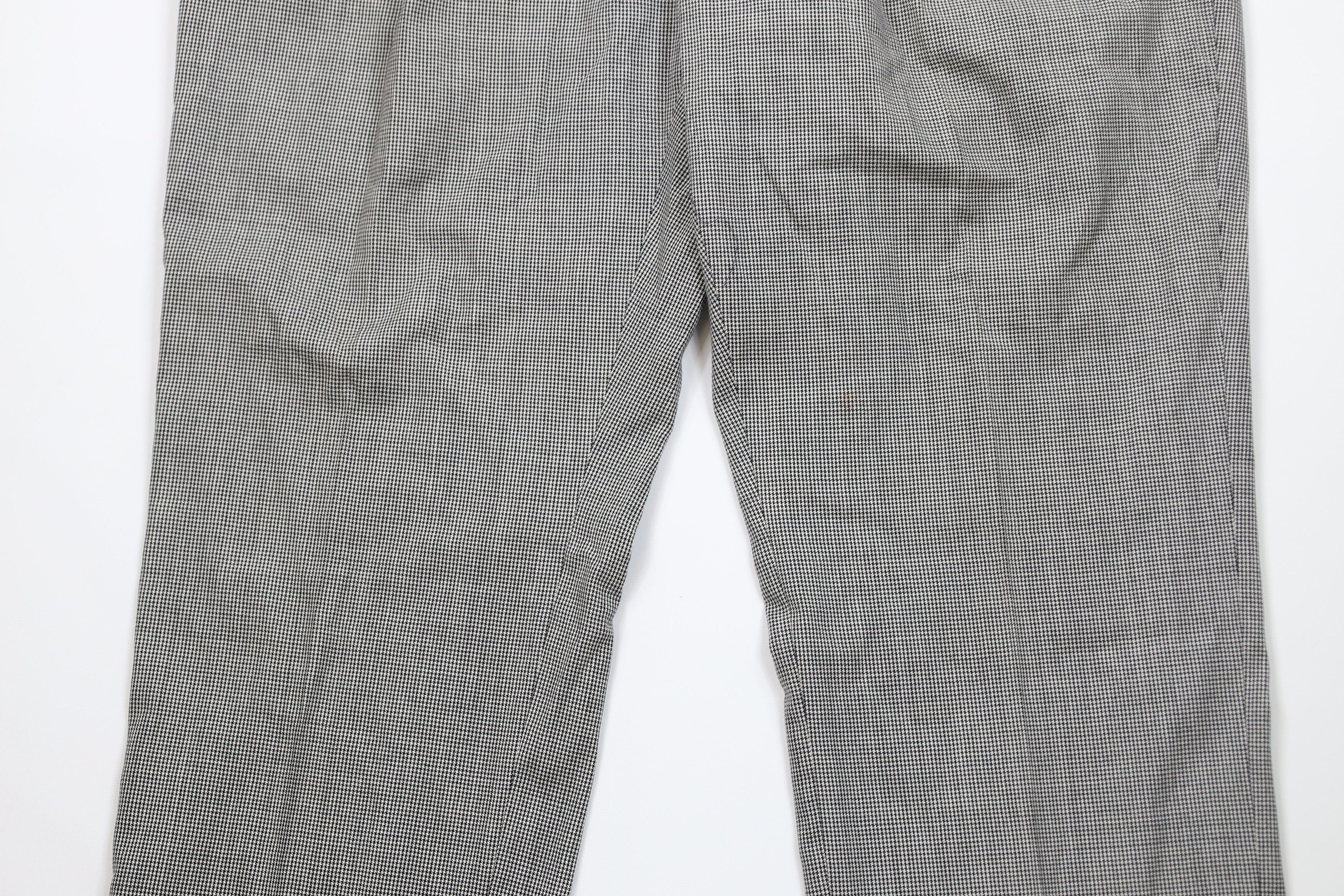 Tommy Hilfiger Vintage 90s Tommy Hilfiger Houndstooth Wide Leg Chino Pants Size US 38 / EU 54 - 3 Thumbnail
