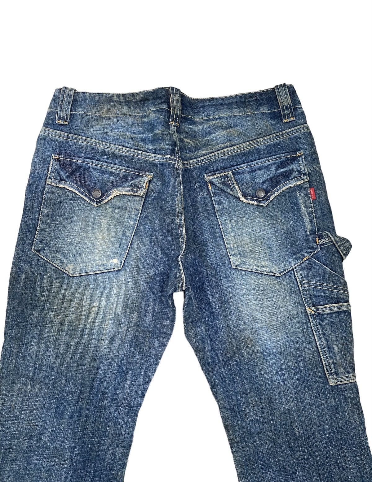 45rpm × Blue Blue Japan × Japanese Brand JAPANESE BRAND BARTACK BUSH PANTS DESIGN MULTIPOCKET STYLE Size US 32 / EU 48 - 4 Thumbnail