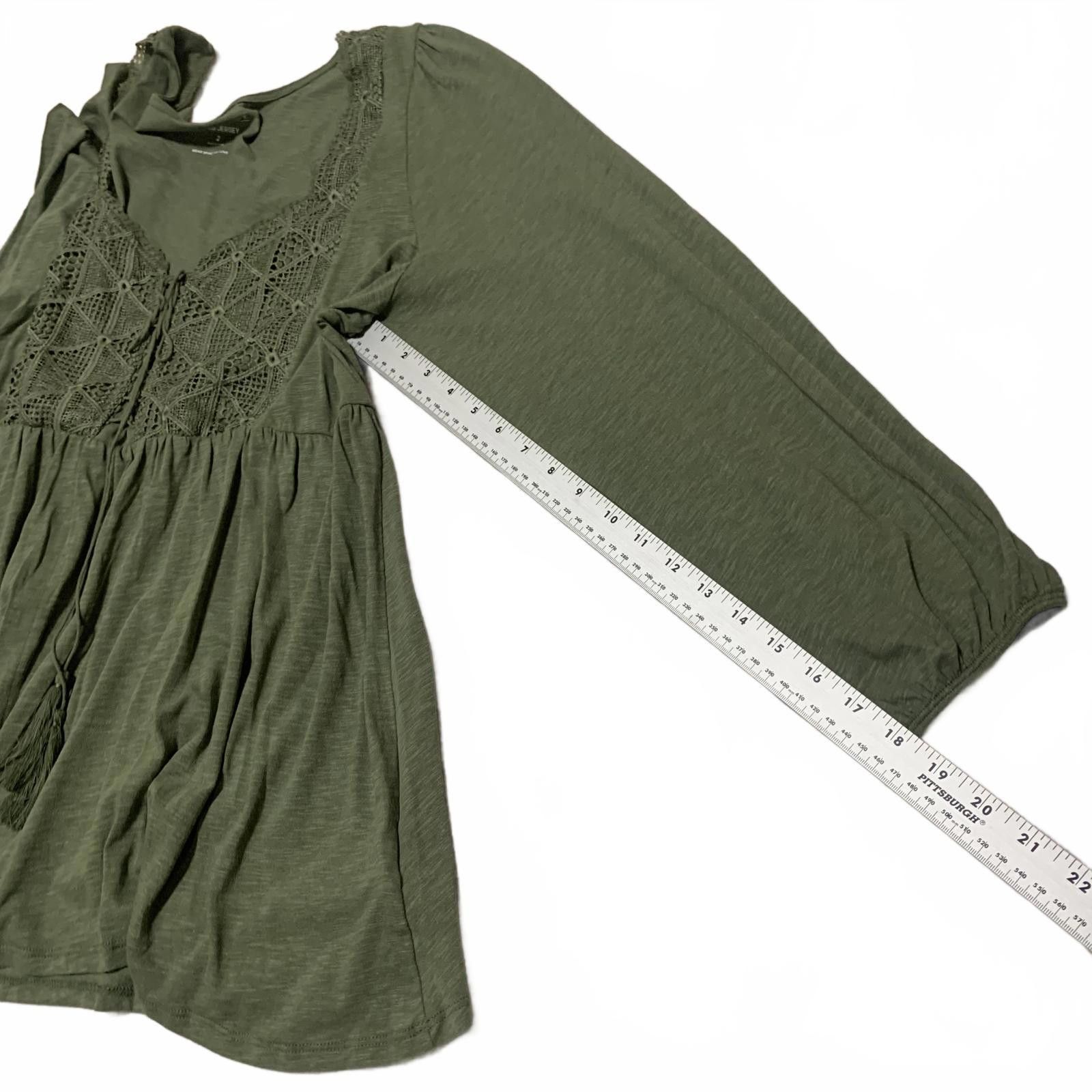 Other Torrid Super Soft Slub Jersey Women's Top Size 2 Olive Green Size XS / US 0-2 / IT 36-38 - 7 Thumbnail