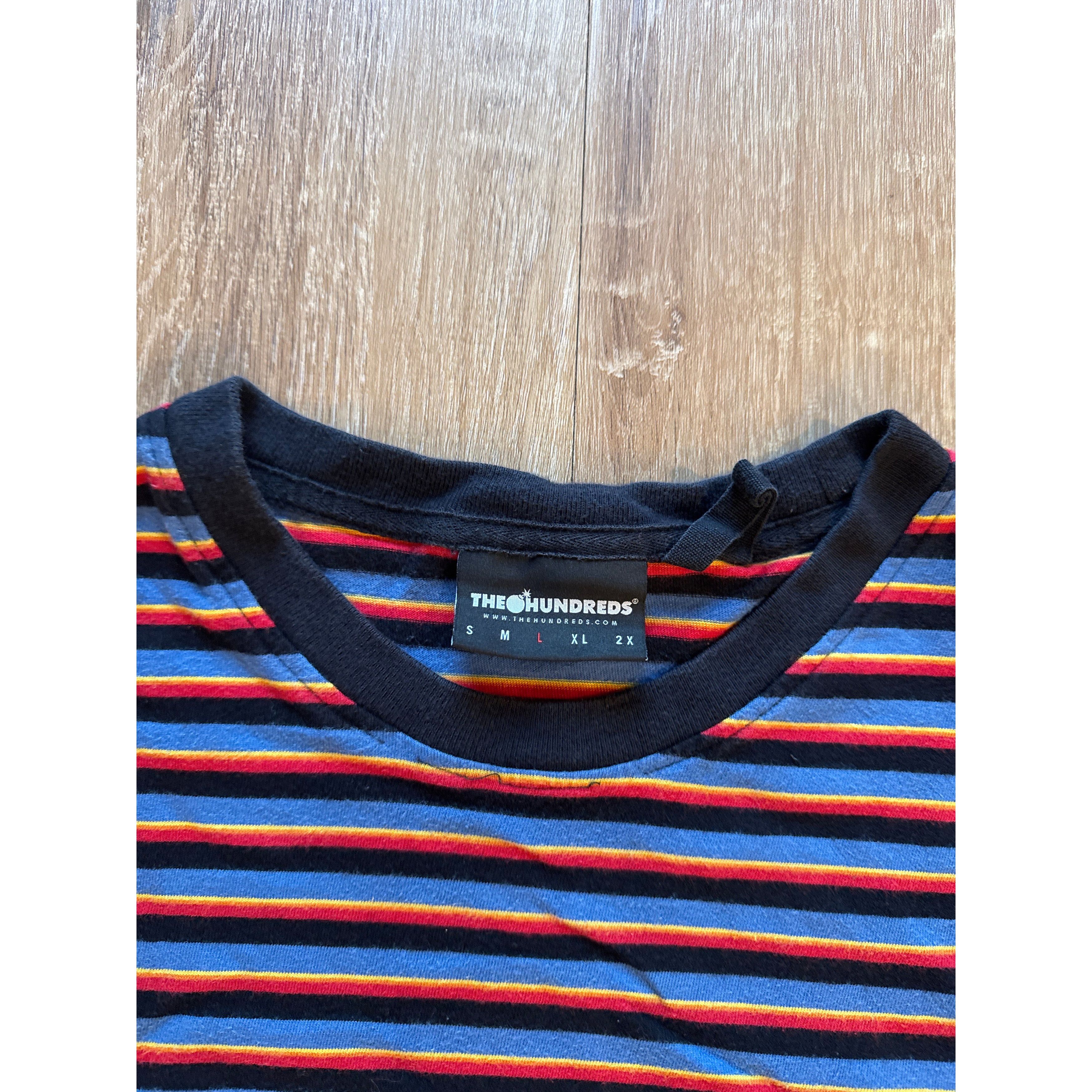 The Hundreds The Hundreds Striped Tee Size US L / EU 52-54 / 3 - 2 Thumbnail