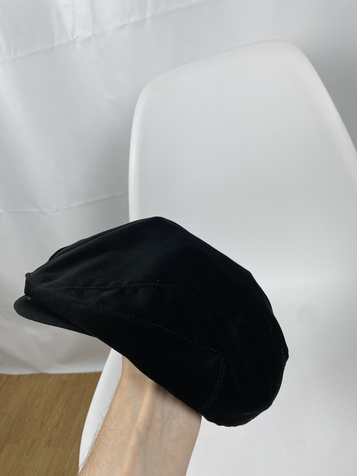 Cortigiani Cortigiani Velour Cap Flat Hat Driver Cotton size M Italy Size ONE SIZE - 14 Thumbnail