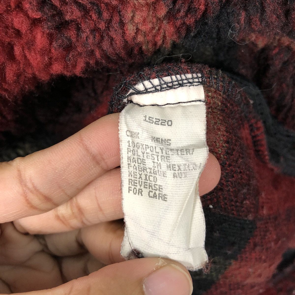 Woolrich Woolen Mills Vintage Woolrich Checkered Fleece Jacket Size US XL / EU 56 / 4 - 14 Thumbnail