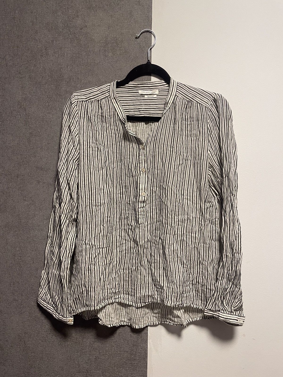 Isabel Marant × Isabel Marant Etoile × Vintage Isabel Marant Striped Vintage Blouse Size M / US 6-8 / IT 42-44 - 1 Thumbnail