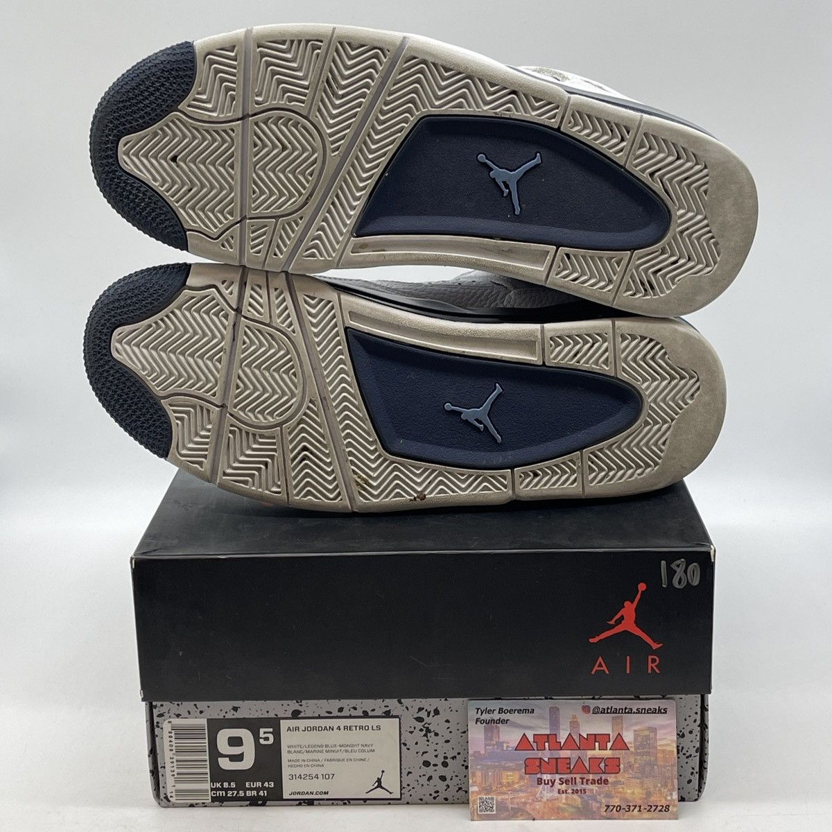 Jordan Brand Air Jordan 4 Columbia Size US 9.5 / EU 42-43 - 7 Thumbnail