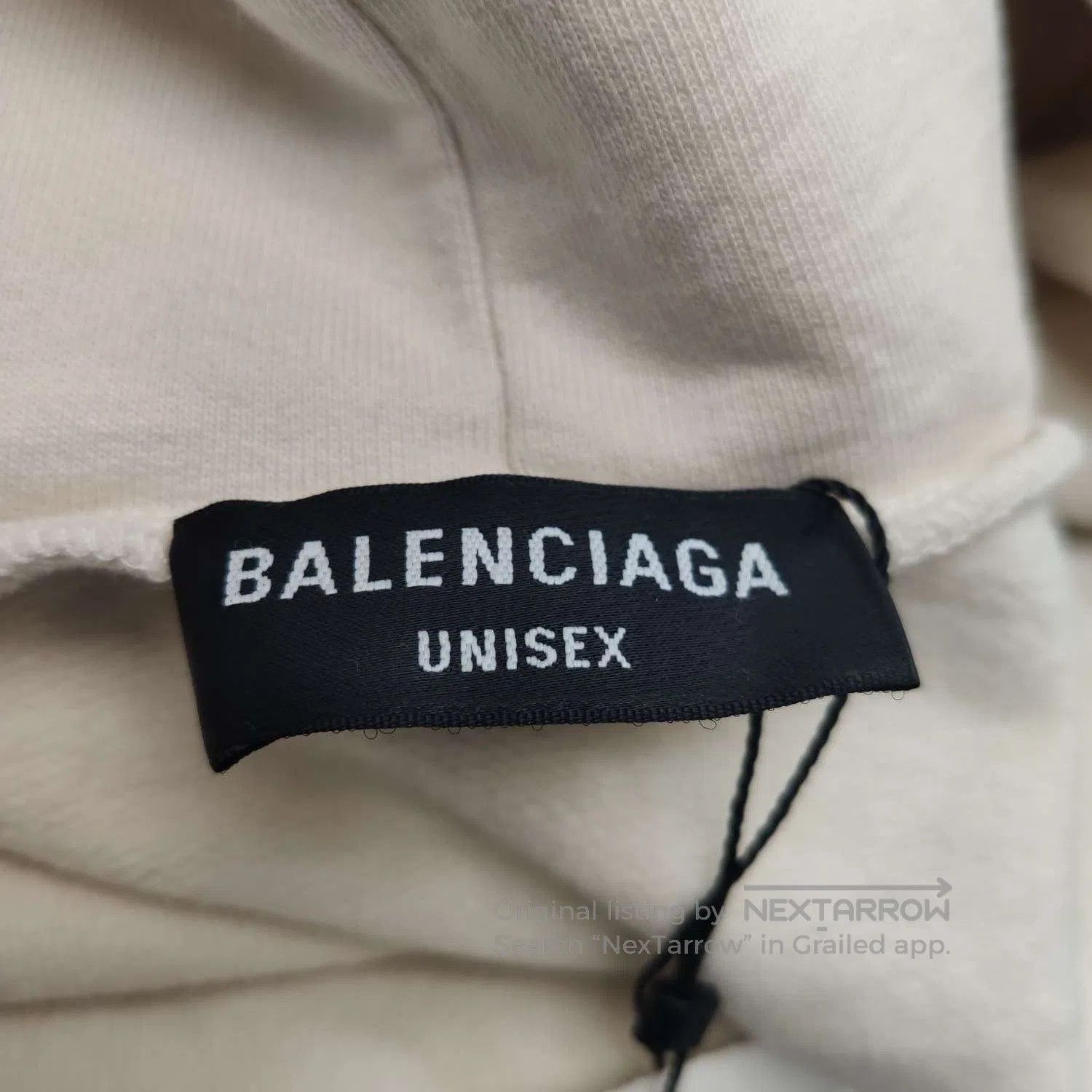 Balenciaga Balenciaga SportyB Cotton Solid Hoodie L. Size US L / EU 52-54 / 3 - 2 Thumbnail