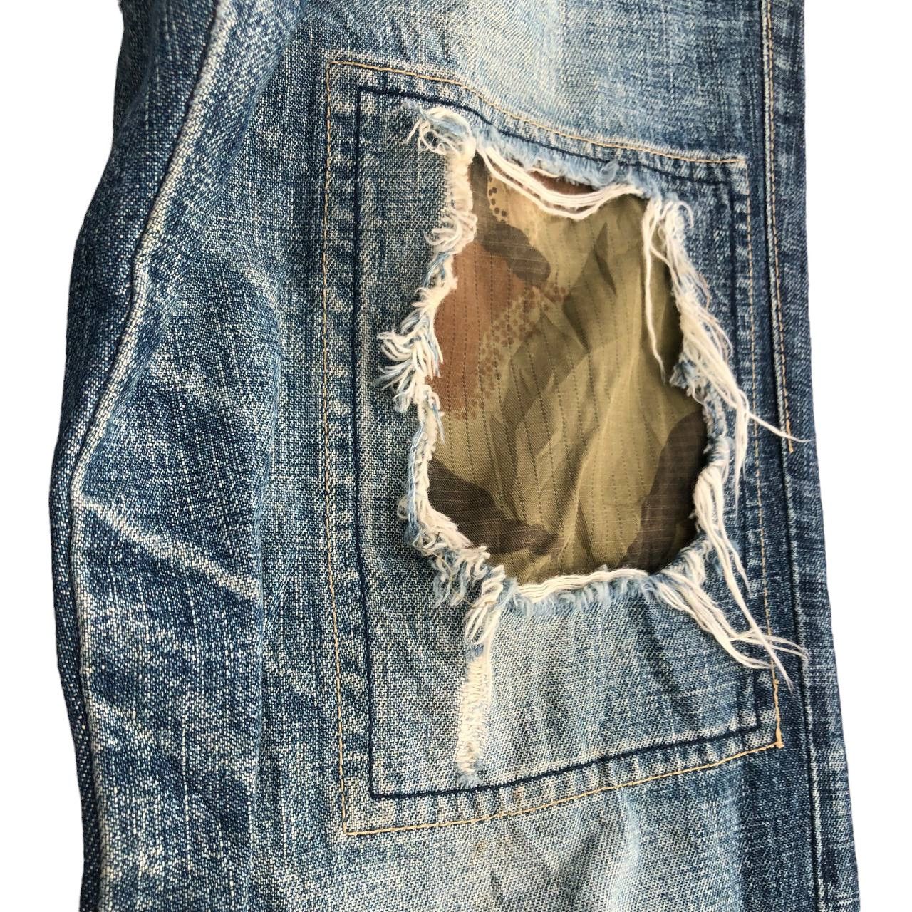 ABAHOUSE × Japanese Brand VINTAGE ABAHOUSE DISTRESSED DENIM Size US 34 / EU 50 - 6 Thumbnail
