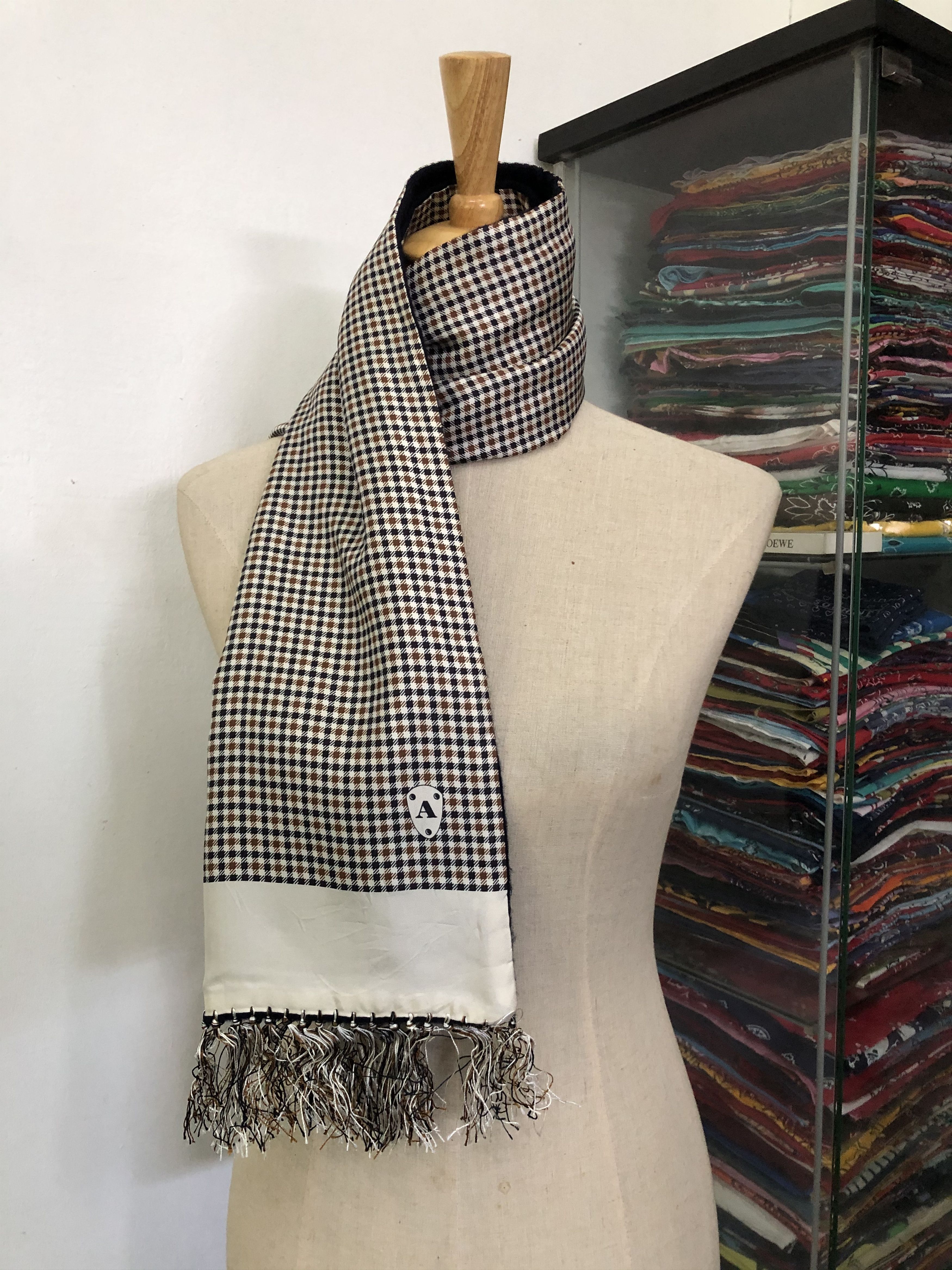 Vintage Vintage Aquascutum Silk Scarf | Grailed