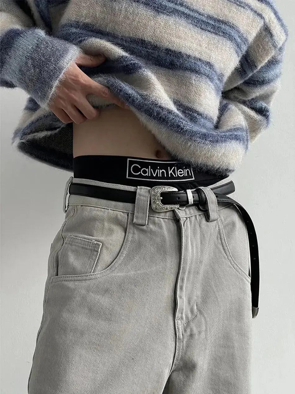 Japanese Brand Streetwear Retro Dragging Skater Baggy Jeans Unisex Size US 30 / EU 46 - 3 Thumbnail