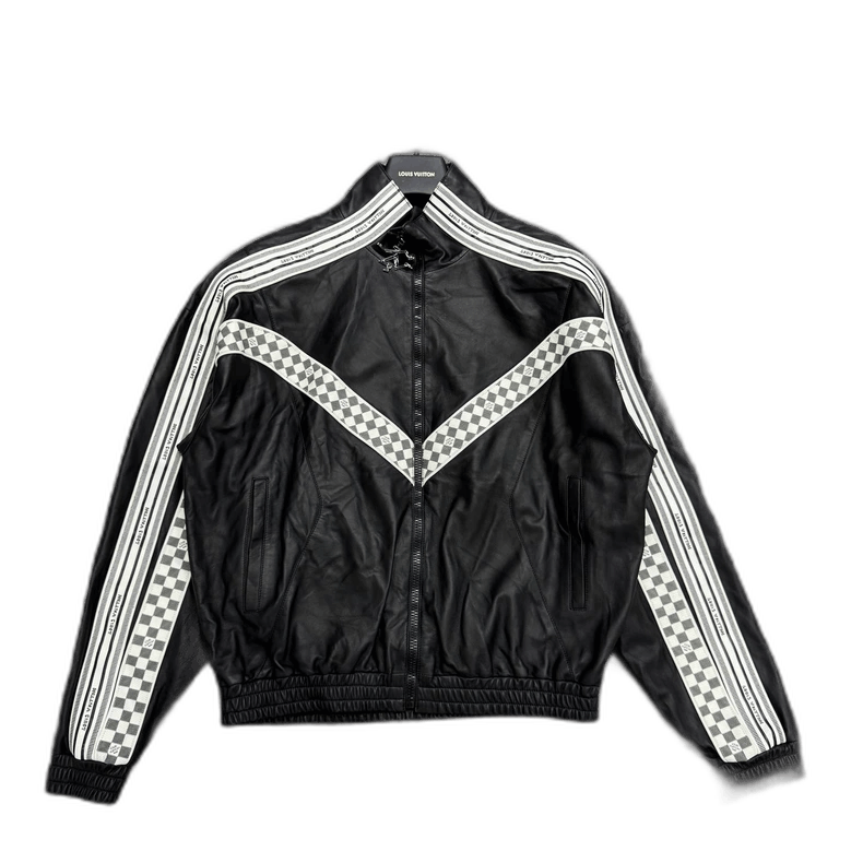 Louis Vuitton Louis Vuitton Leather Checkerboard Jacket-yf Size US M / EU 48-50 / 2 - 1 Thumbnail