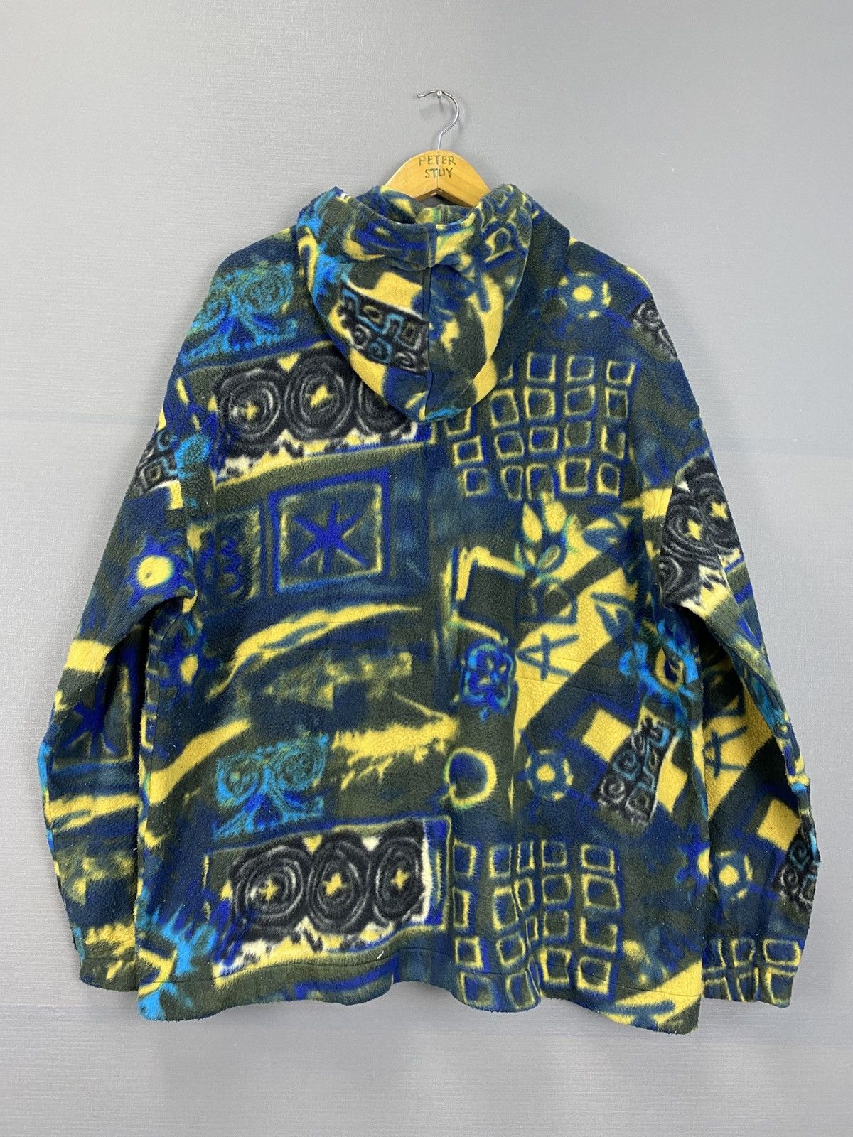 Japanese Brand × Vintage Vintage North Stream Printed fleece Hoodie Size US L / EU 52-54 / 3 - 10 Thumbnail