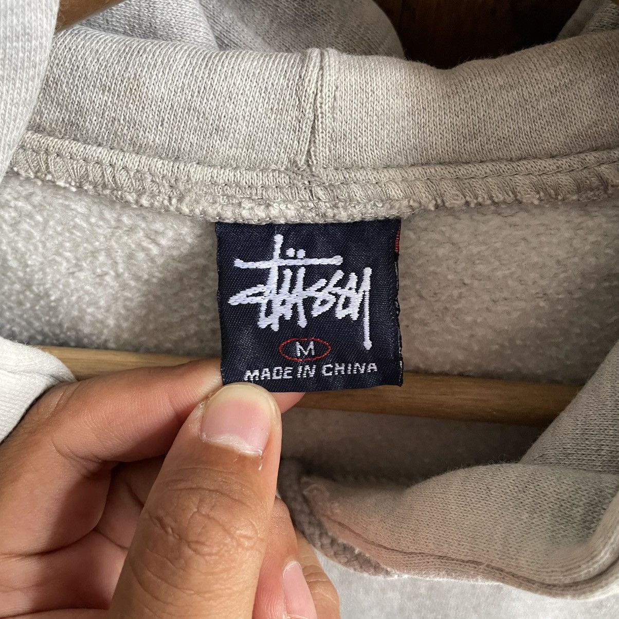 Stussy Vintage 90's Stussy Big Logo Hoodie Size US M / EU 48-50 / 2 - 3 Thumbnail