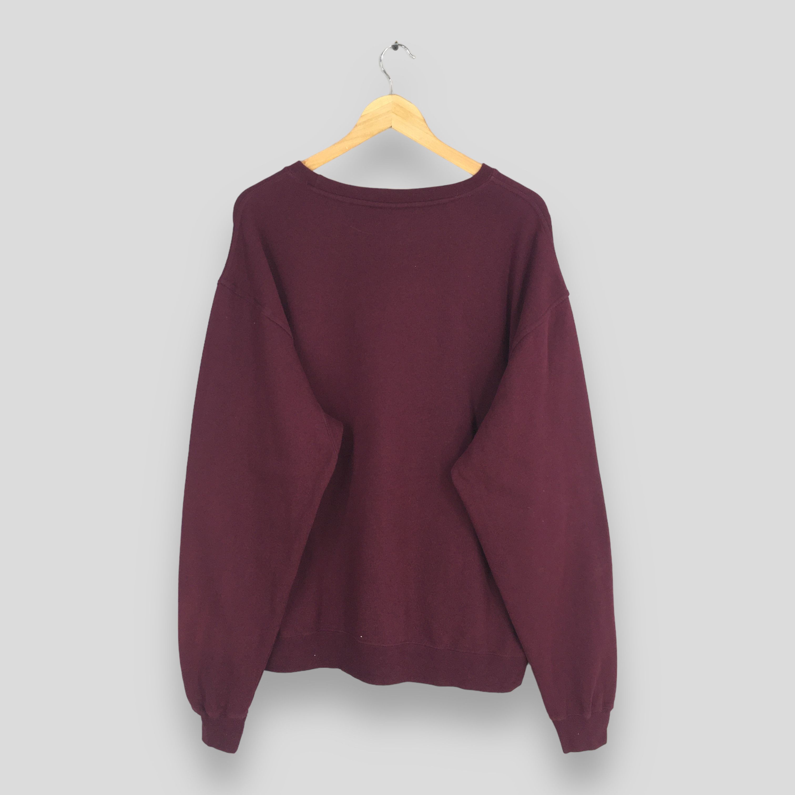 Diamond Supply Co. Vintage Y2K Diamond Supply Co Maroon Sweater Large Size US L / EU 52-54 / 3 - 7 Thumbnail
