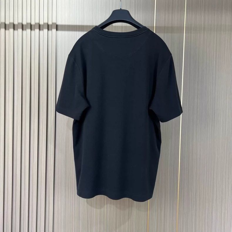 Louis Vuitton Louis Vuitton Black Checkered Short Sleeve TShirt-2506 Size US XL / EU 56 / 4 - 2 Thumbnail
