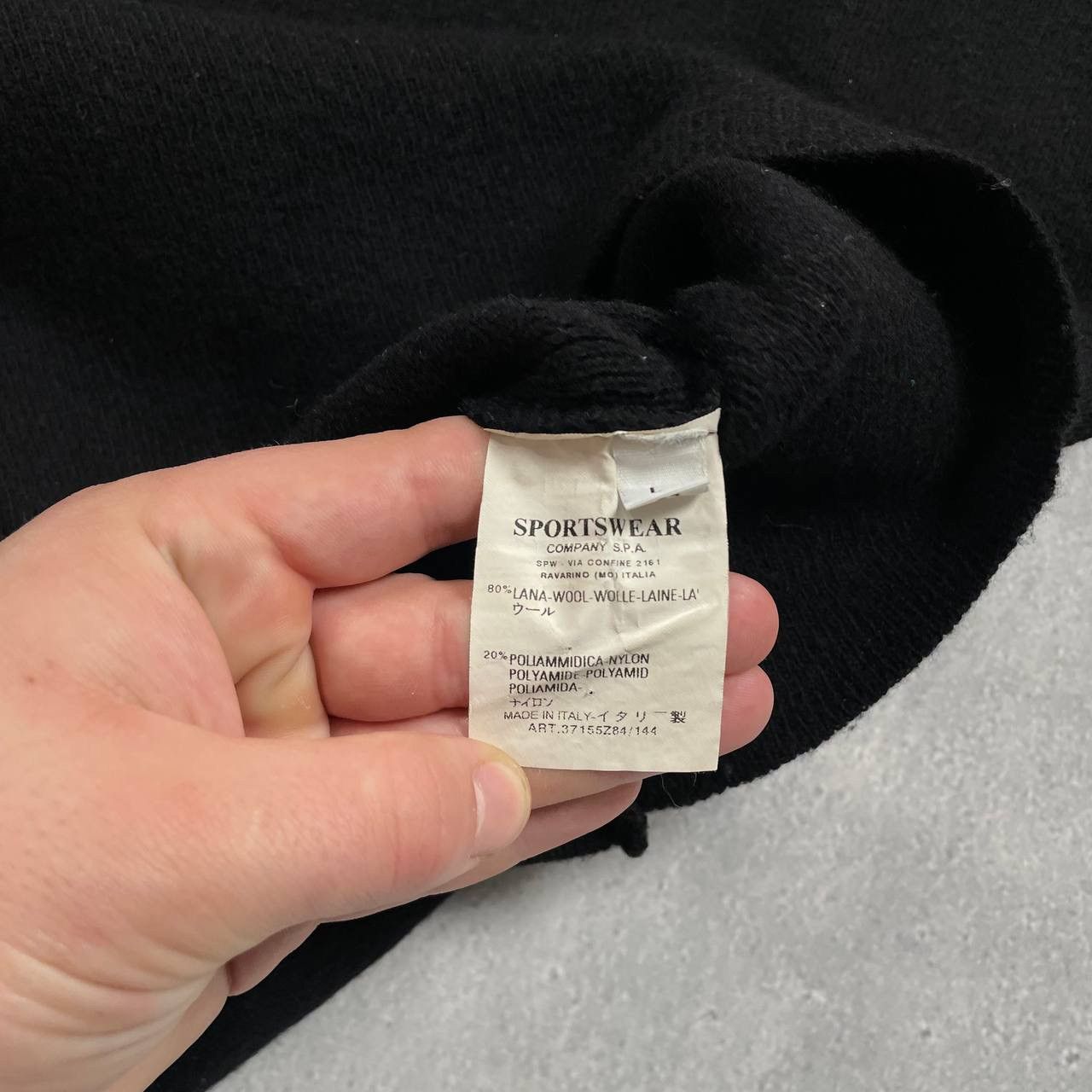 Stone Island Vintage Stone Island A/W 2002 Knitted Hooded Sweater M/L Size US M / EU 48-50 / 2 - 10 Thumbnail