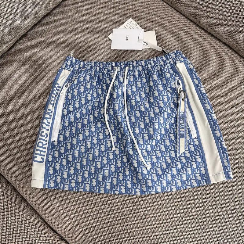 Dior Dior Blue Ladies' Skirt with Drawstring 0089 Size 23" - 1 Thumbnail