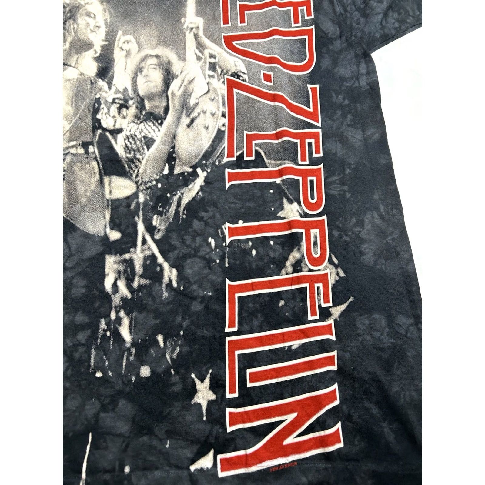 Liquid Blue VINTAGE Liquid Blue Led Zeppelin Tie Dye T Shirt Mens M Gray 2004 Y2K Brand New Cotton Crew Neck Short Sleeve Band Rock Music Shirt Mens Size US M / EU 48-50 / 2 - 3 Thumbnail