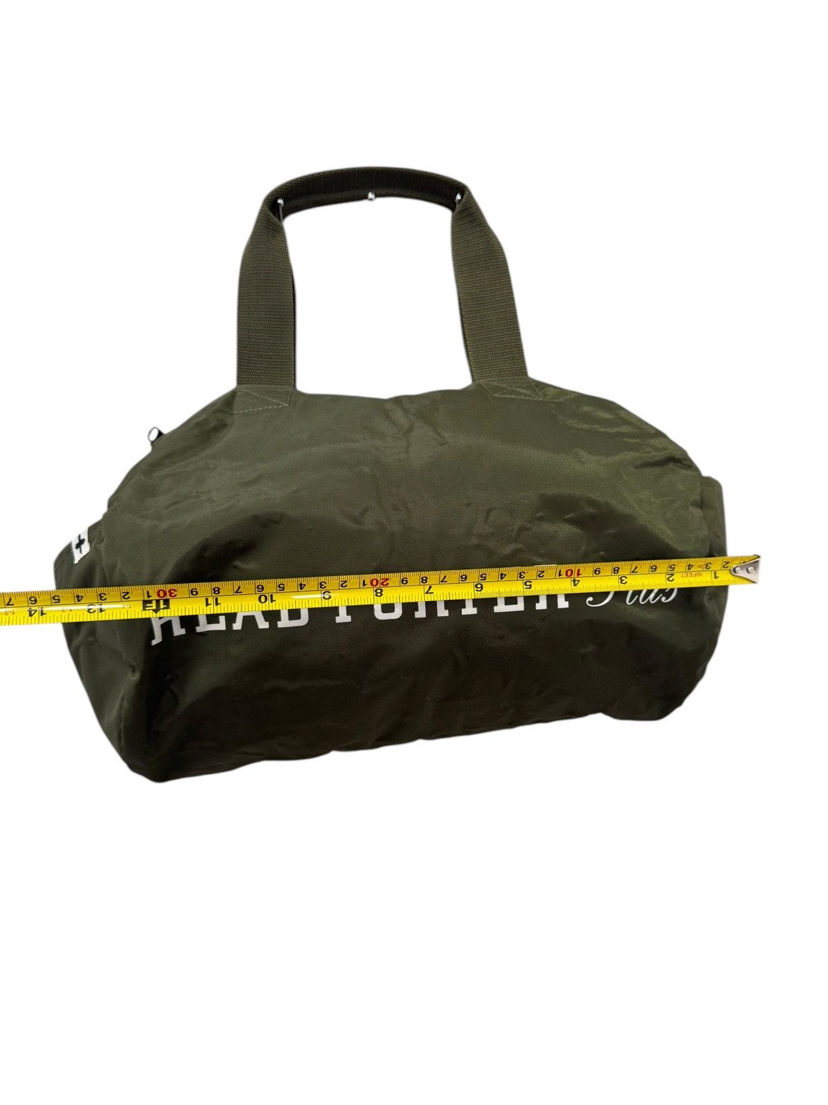 Head Porter × Japanese Brand × Porter HEAD PORTER PLUS GREEN MILITARY ARMY CARRY BAG Size ONE SIZE - 4 Thumbnail