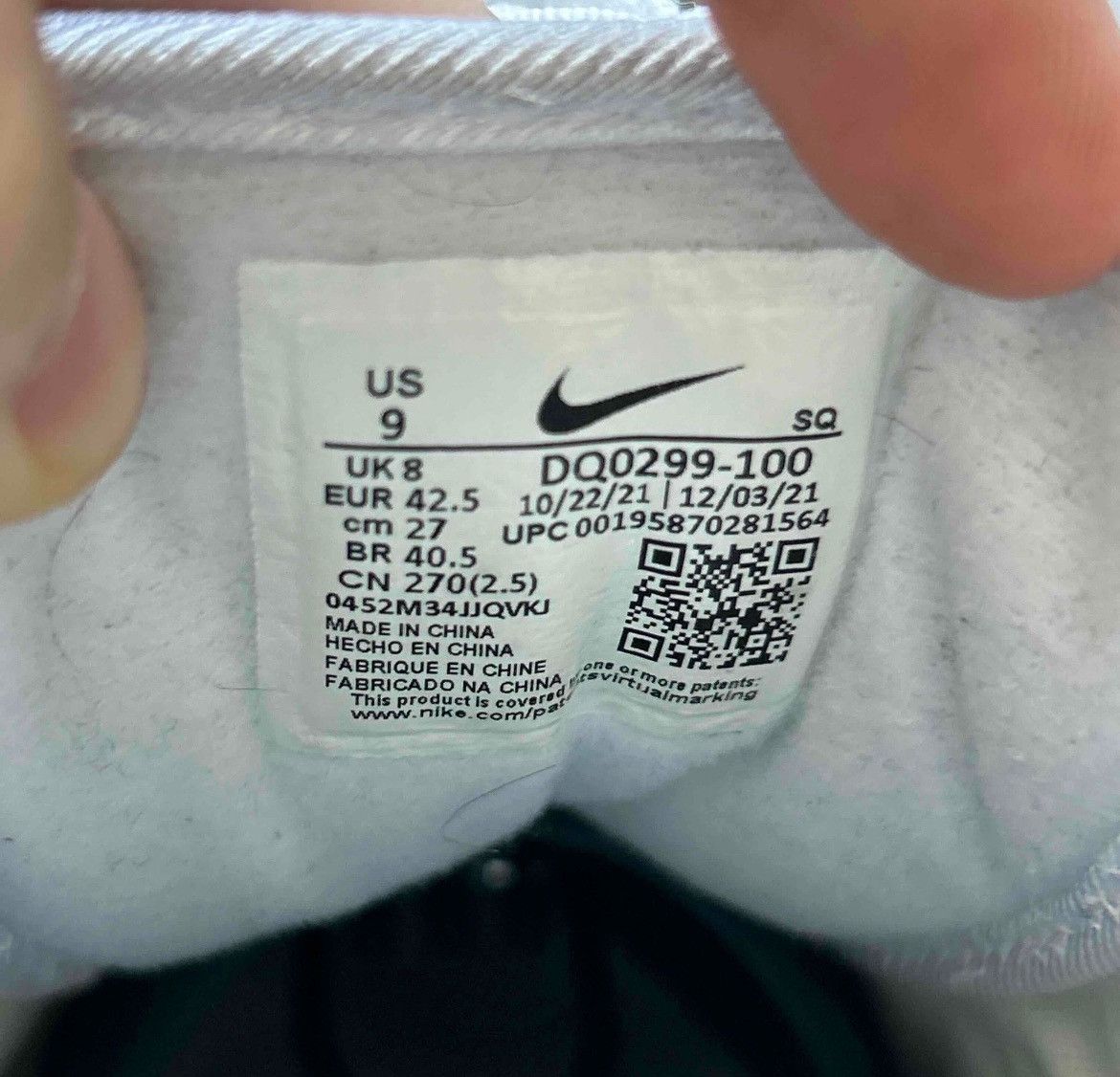 Nike × Patta Size 9 - Nike Patta Air Max 1 Waves White Pure Platinum Size US 9 / EU 42 - 6 Thumbnail