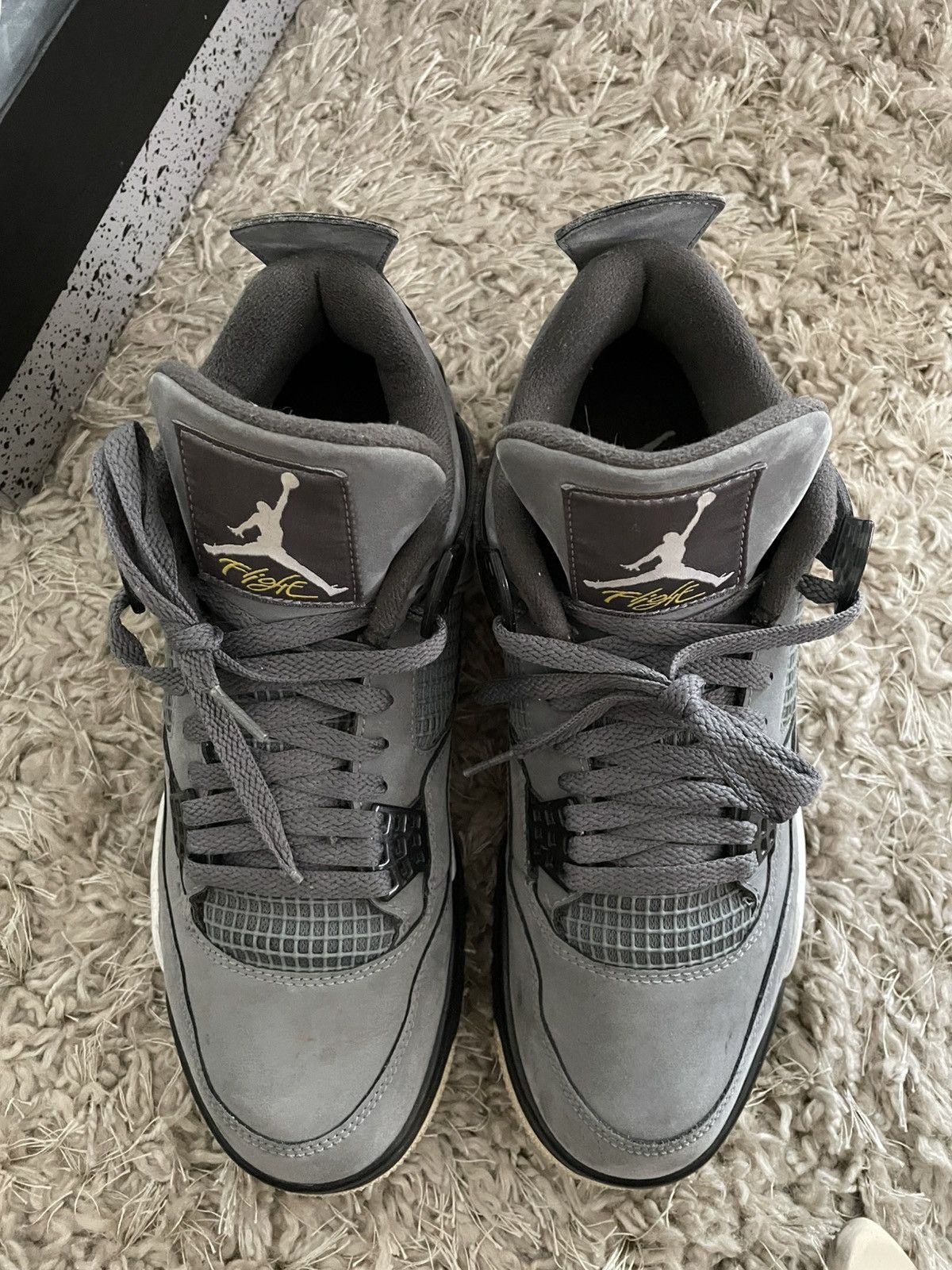 Jordan Brand Jordan 4 Cool Grey Size US 9.5 / EU 42-43 - 6 Thumbnail