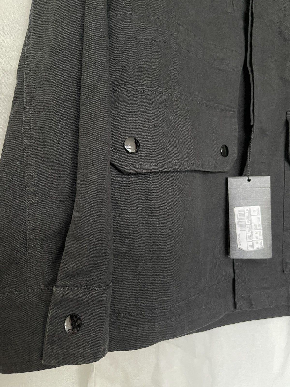 Saint Laurent Paris Saint Laurent Paris FW2017 Black Military Field Jacket Size US S / EU 44-46 / 1 - 6 Thumbnail