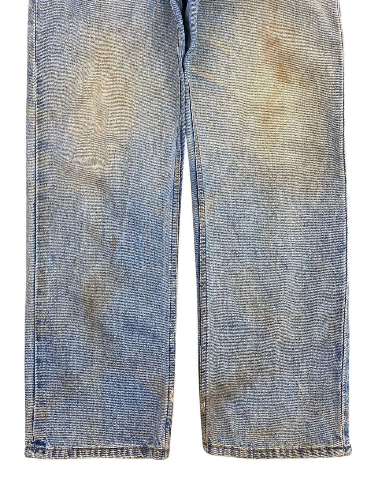 Japanese Brand Japanese Brand Dirty Mud Wash Style Loose Jeans Size US 34 / EU 50 - 9 Thumbnail