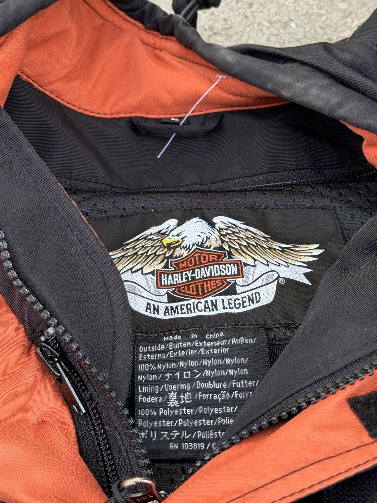 Harley Davidson × Vintage Vintage 2000s Harley Davidson Biker Motorcycle Jacket Size US L / EU 52-54 / 3 - 8 Thumbnail