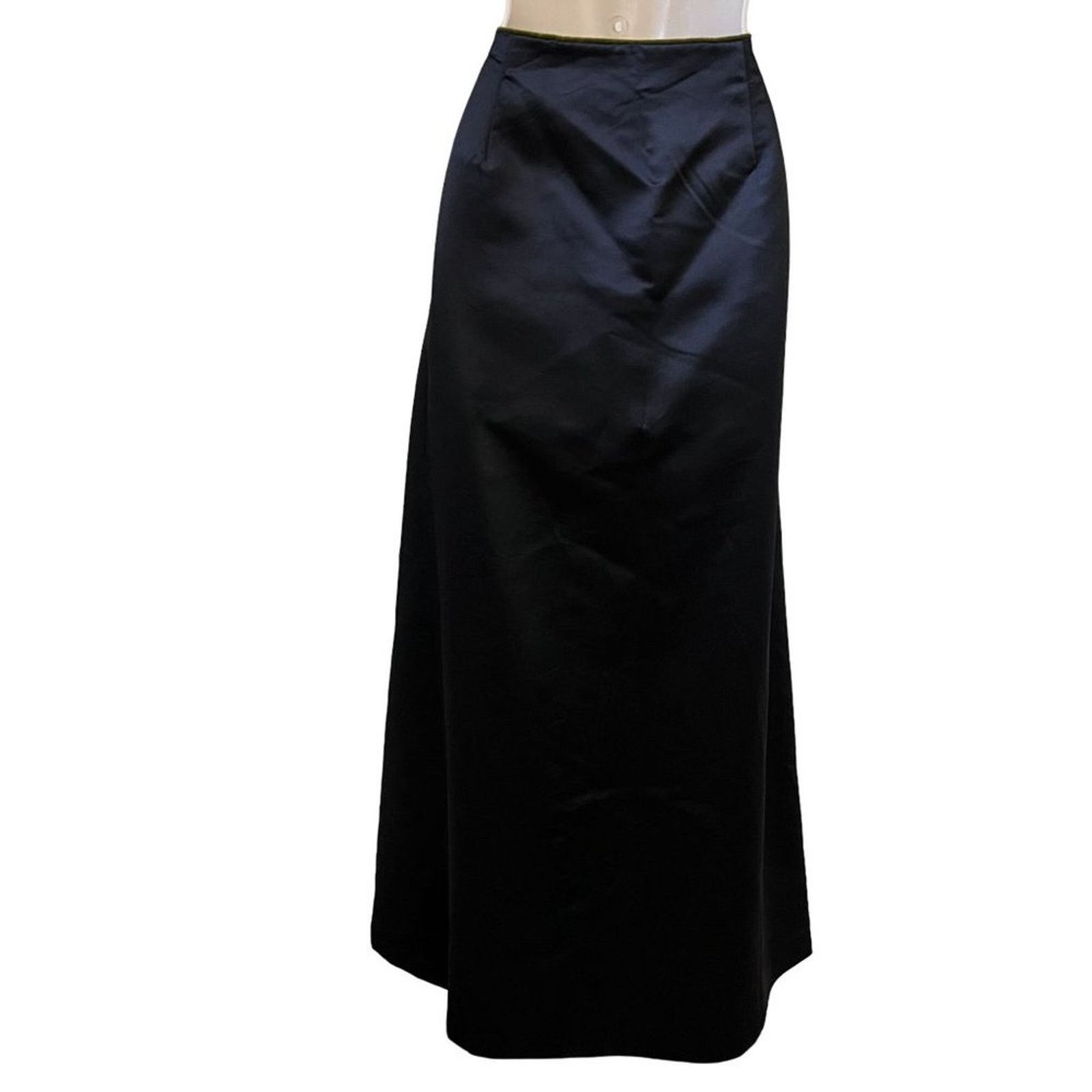 Vintage The Limited Full Skirt Size 8 Satin Embroidered Beaded Size 30" / US 8 / IT 44 - 4 Thumbnail