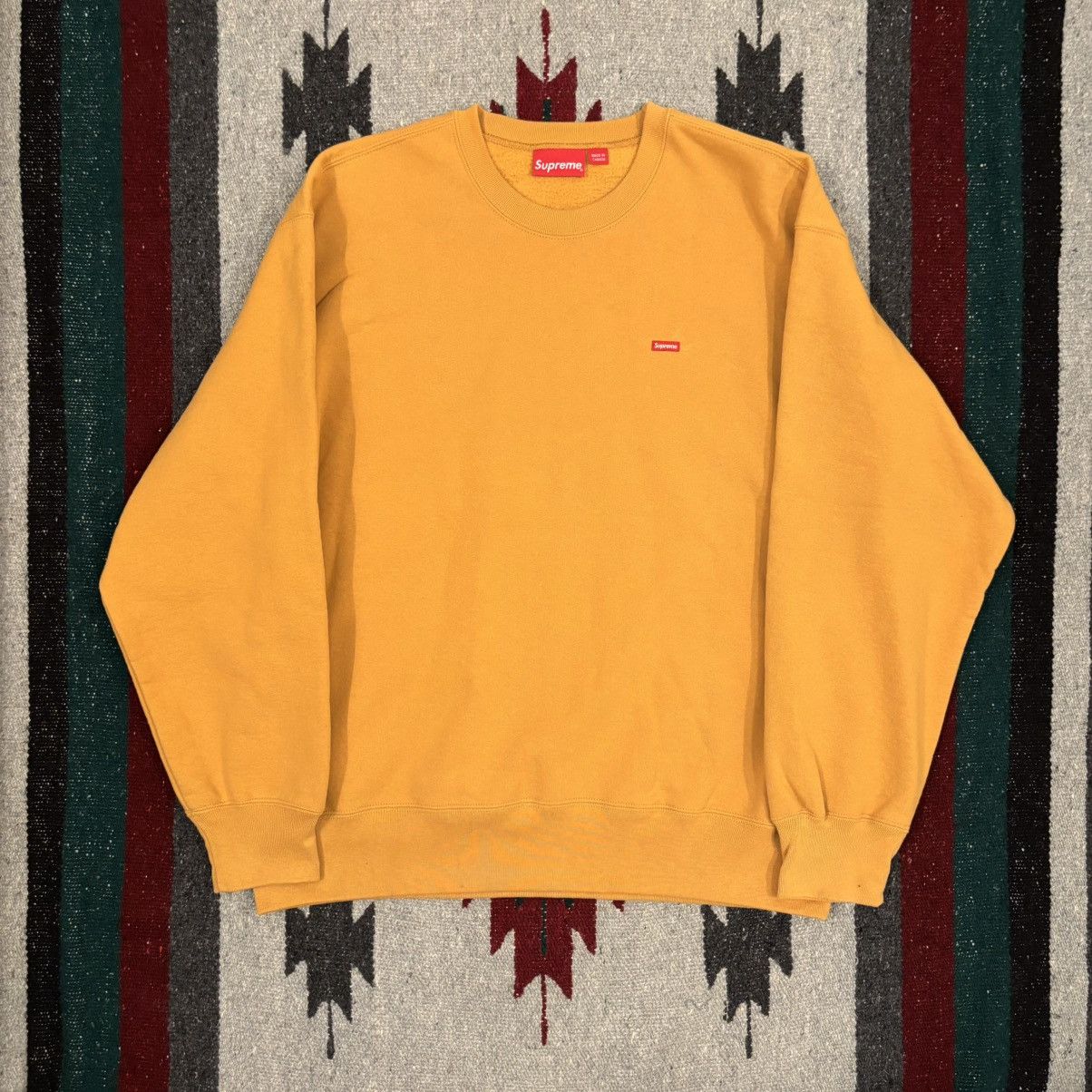 Supreme Small Box Crewneck Bright Orange Supreme Small Box