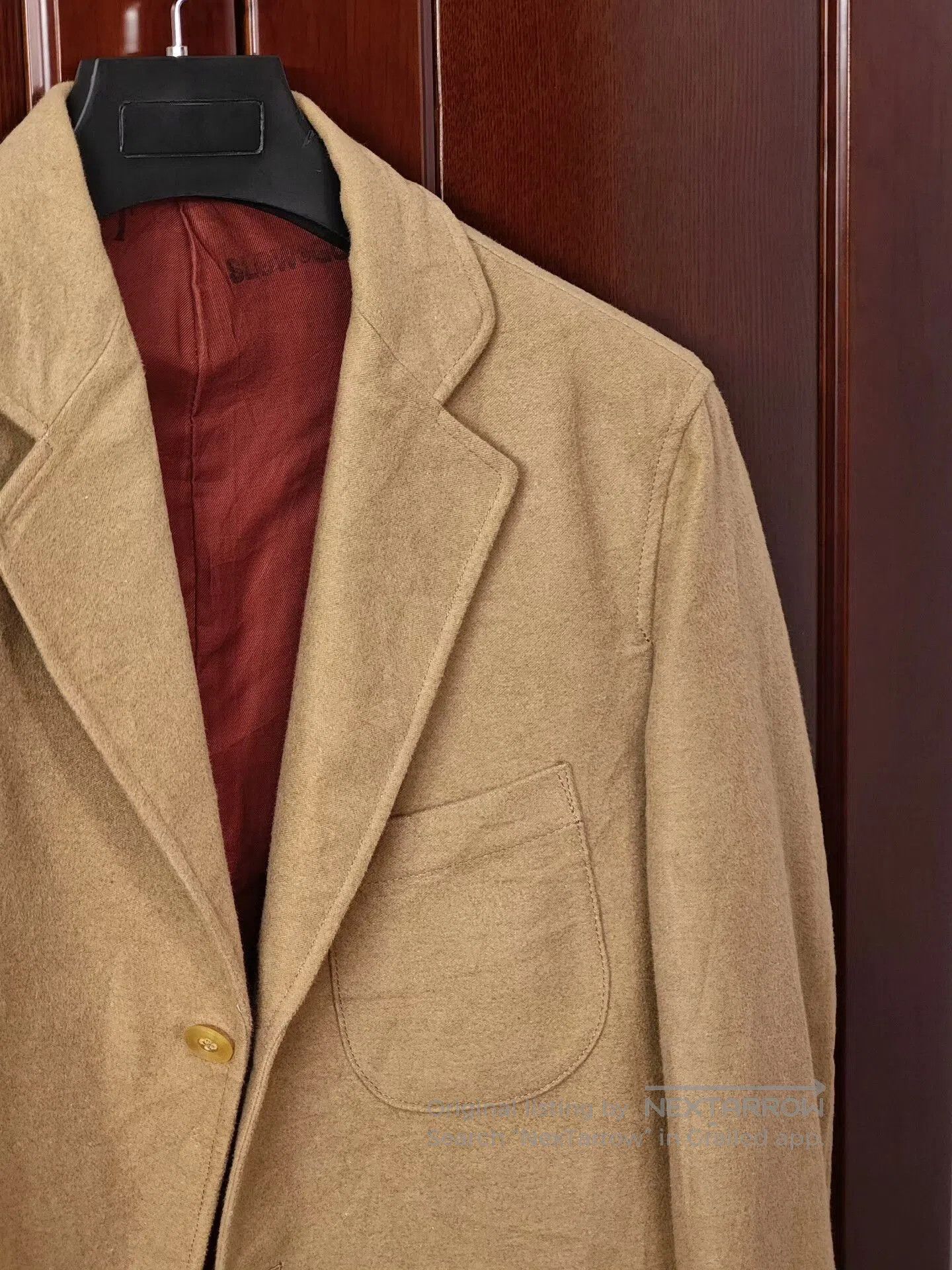 Japanese Brand Japanese Designer Beige Blazer Jacket. Size US L / EU 52-54 / 3 - 2 Thumbnail
